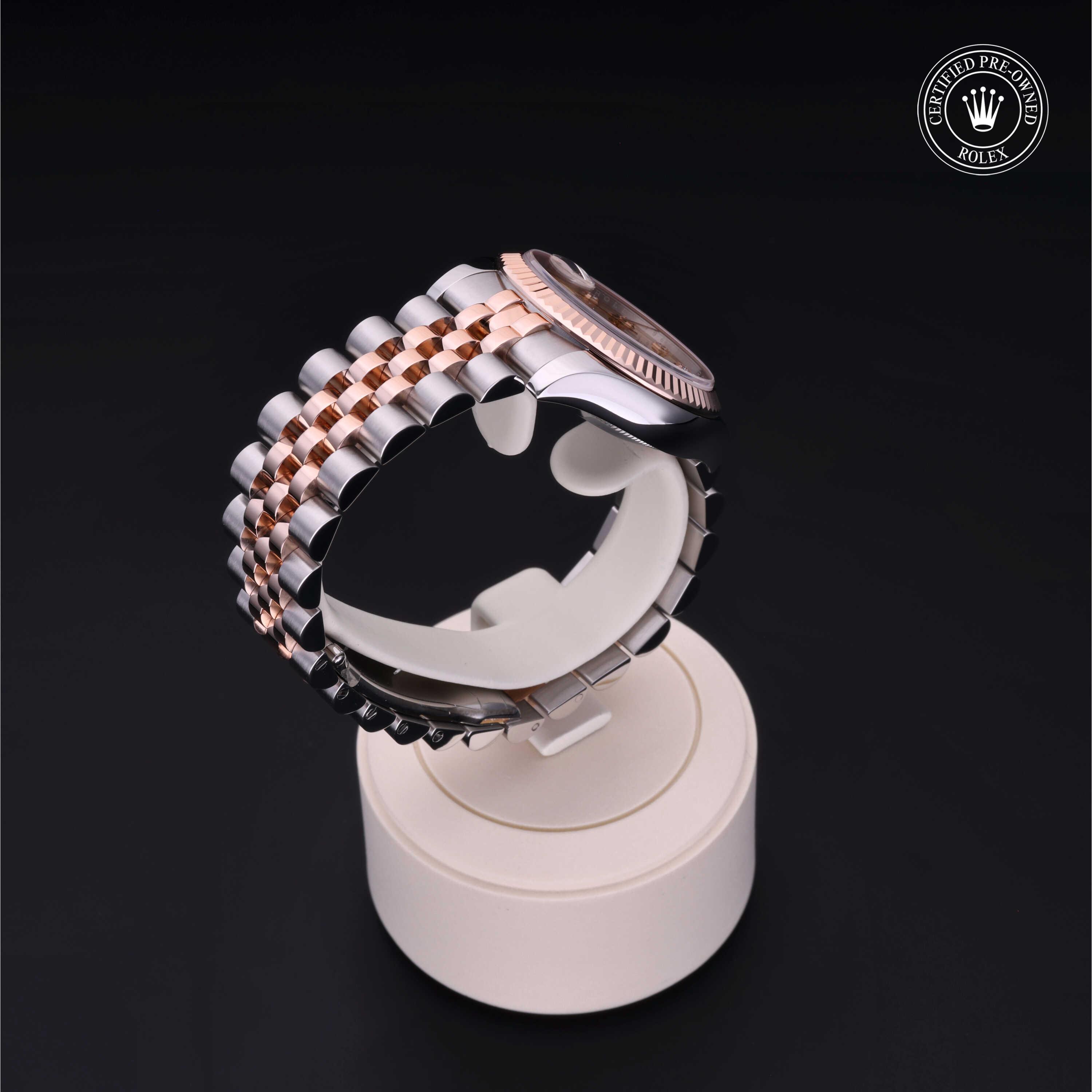 Datejust 31 勞力士中古錶認證 2016, 31毫米, 18K紅金鋼
型號: 178271