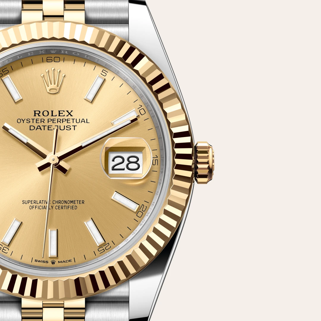 Rolex Datejust 41 蠔式，41毫米，黃金及蠔式鋼