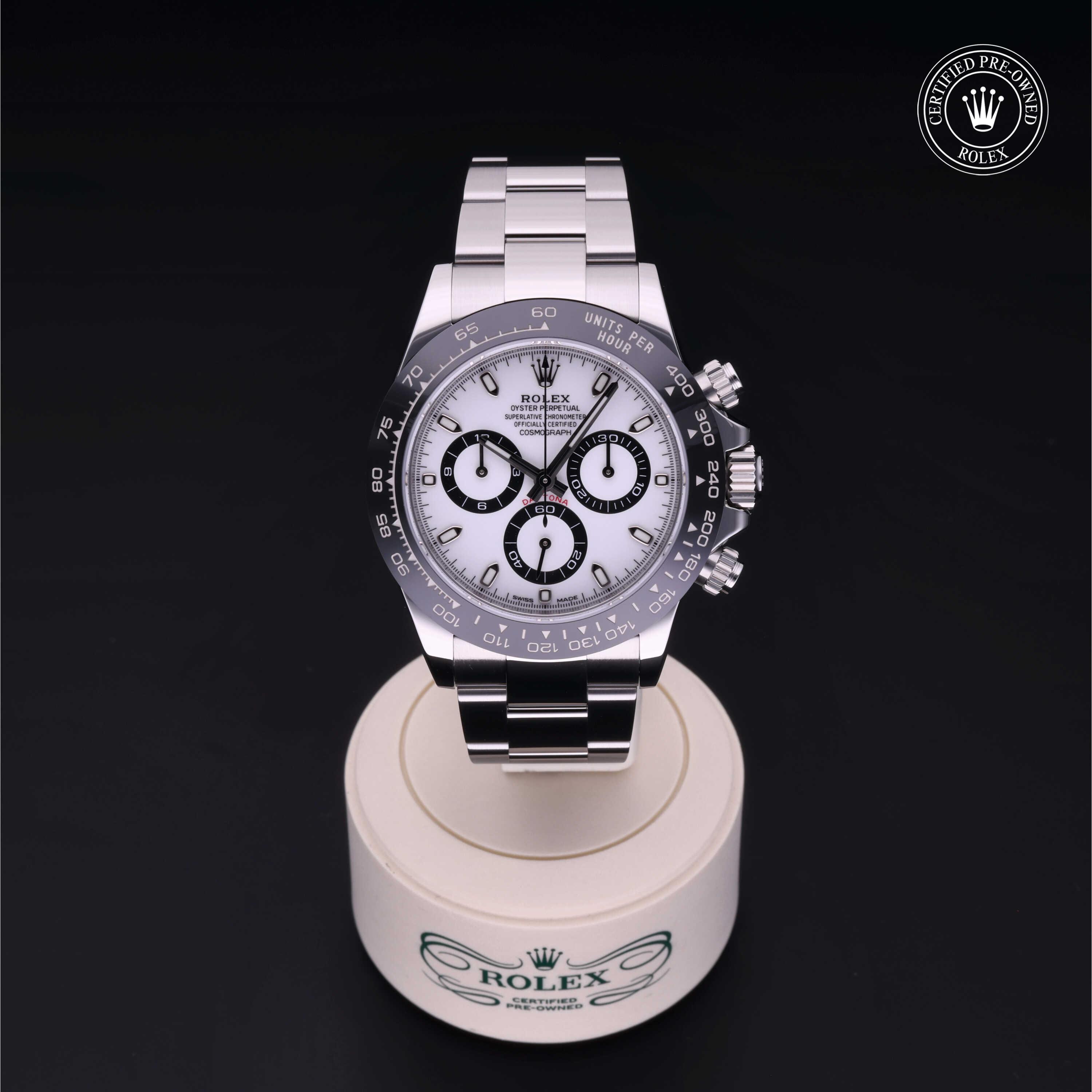 Cosmograph Daytona 勞力士中古錶認證 2019, 40毫米, 鋼
型號: 116500LN