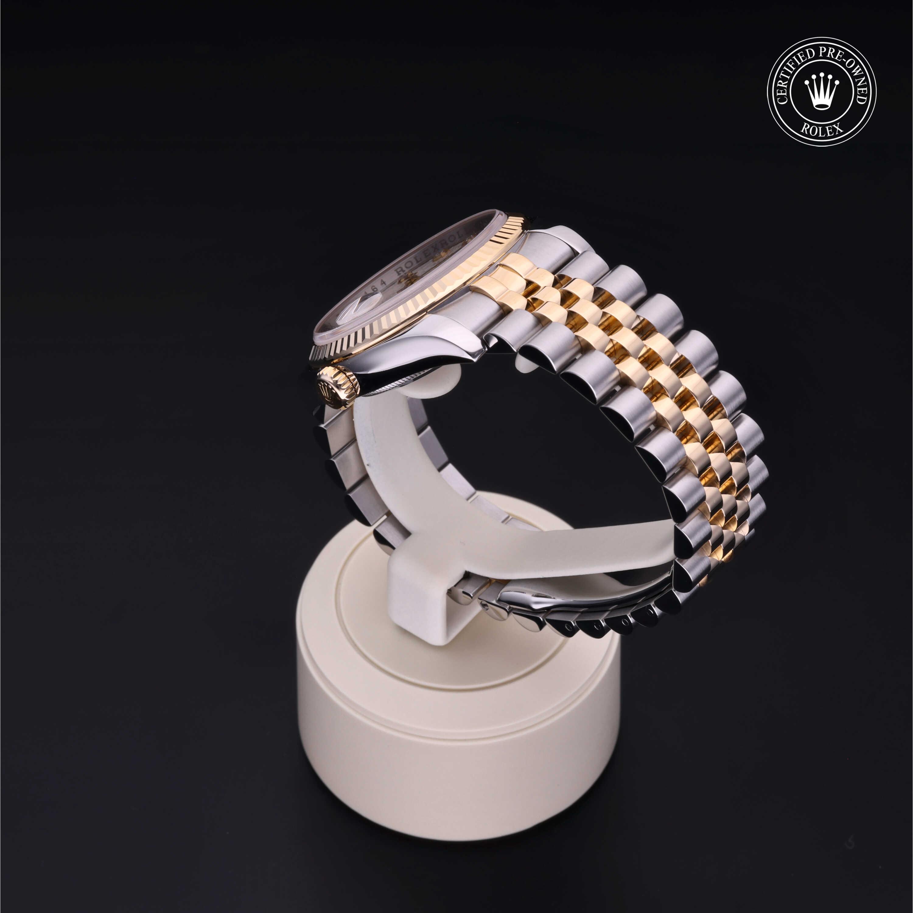 Datejust 36 勞力士中古錶認證 2011, 36毫米, 18K黃金鋼
型號: 116233