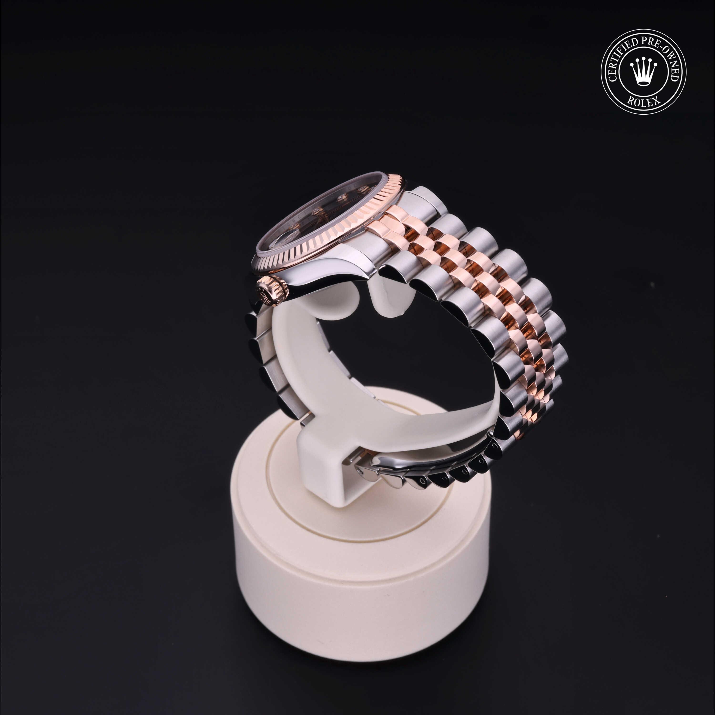 Datejust 31 勞力士中古錶認證 2014, 31毫米, 18K紅金鋼
型號: 178271