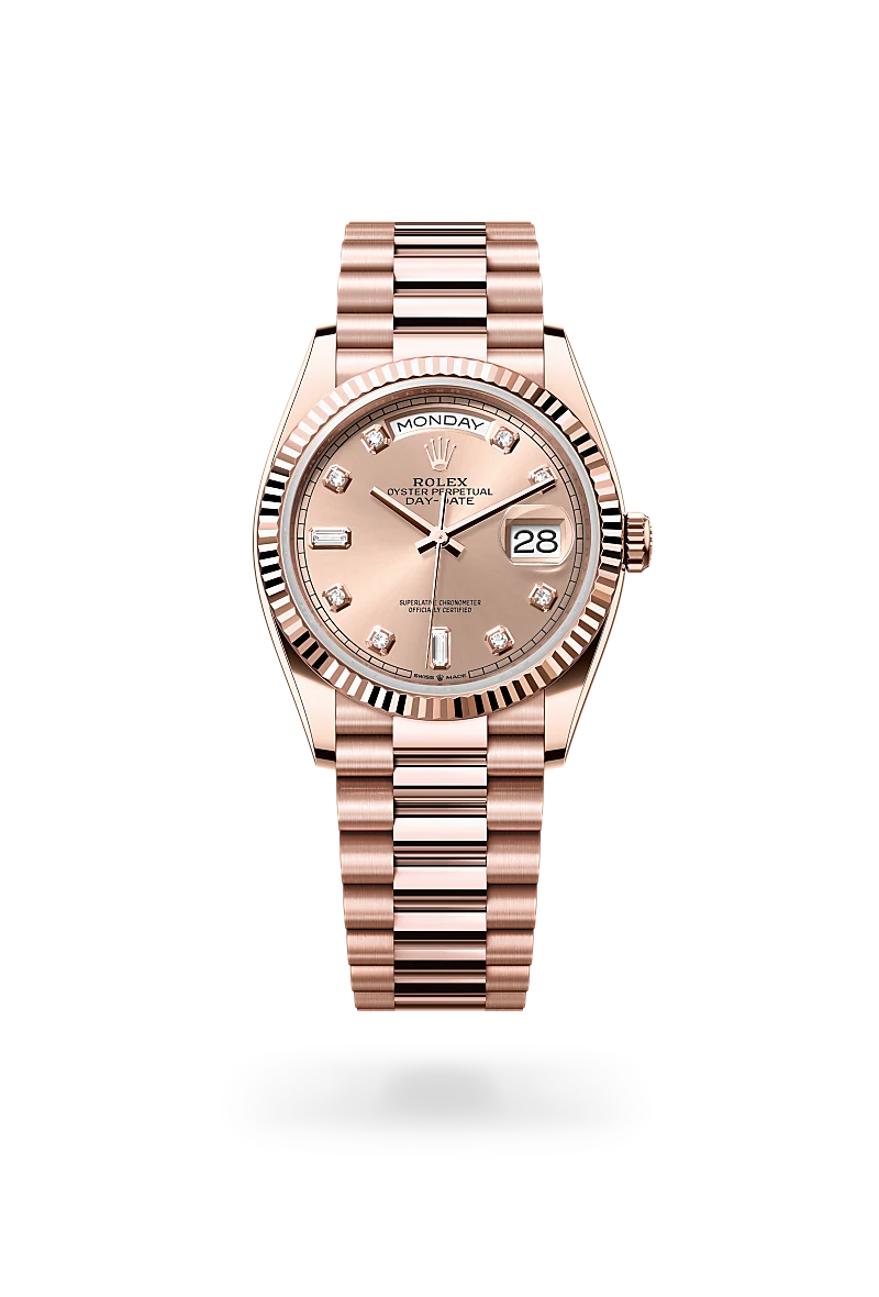 Rolex Day-Date 36 Oyster, 36 mm, Everose gold