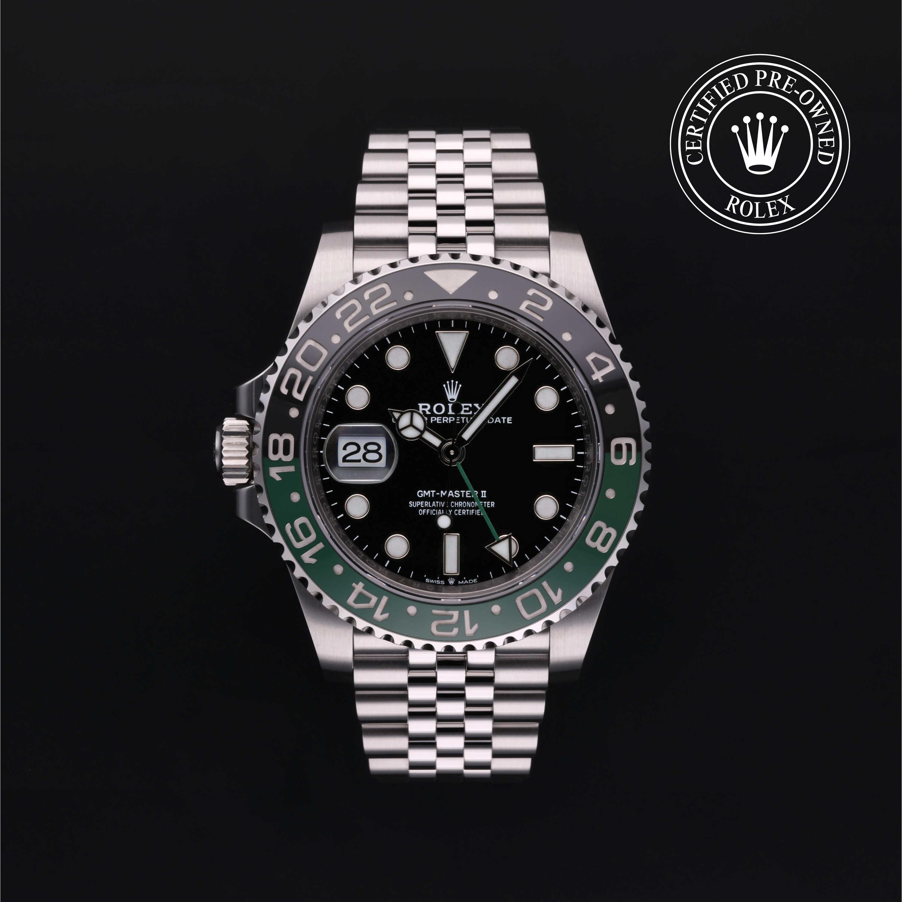 GMT-Master II Rolex Certified Pre-Owned 2022, 40 mm, Steel
Reference: 126720VTNR