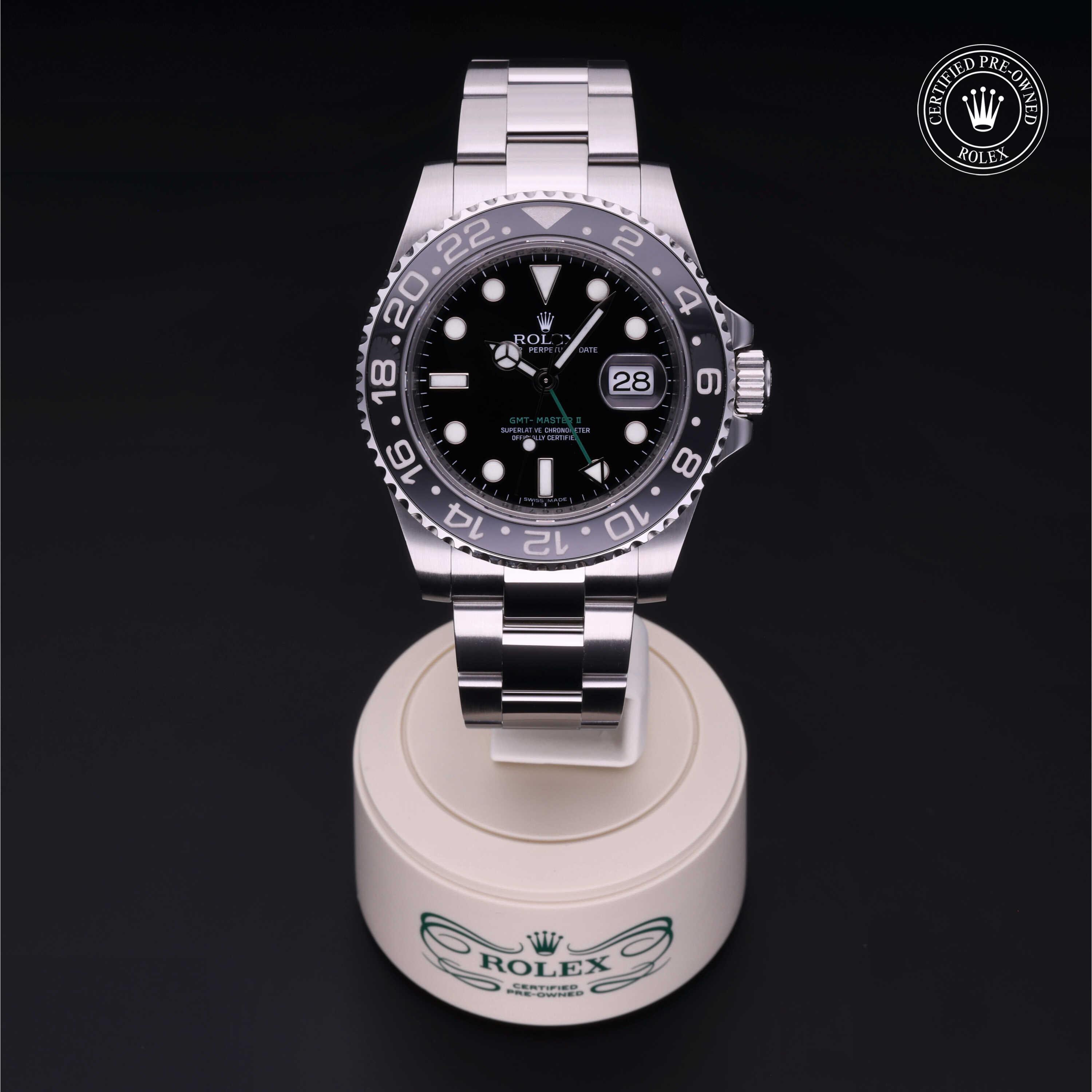 GMT-Master II Rolex Certified Pre-Owned 2007, 40 mm, Steel
Reference: 116710LN