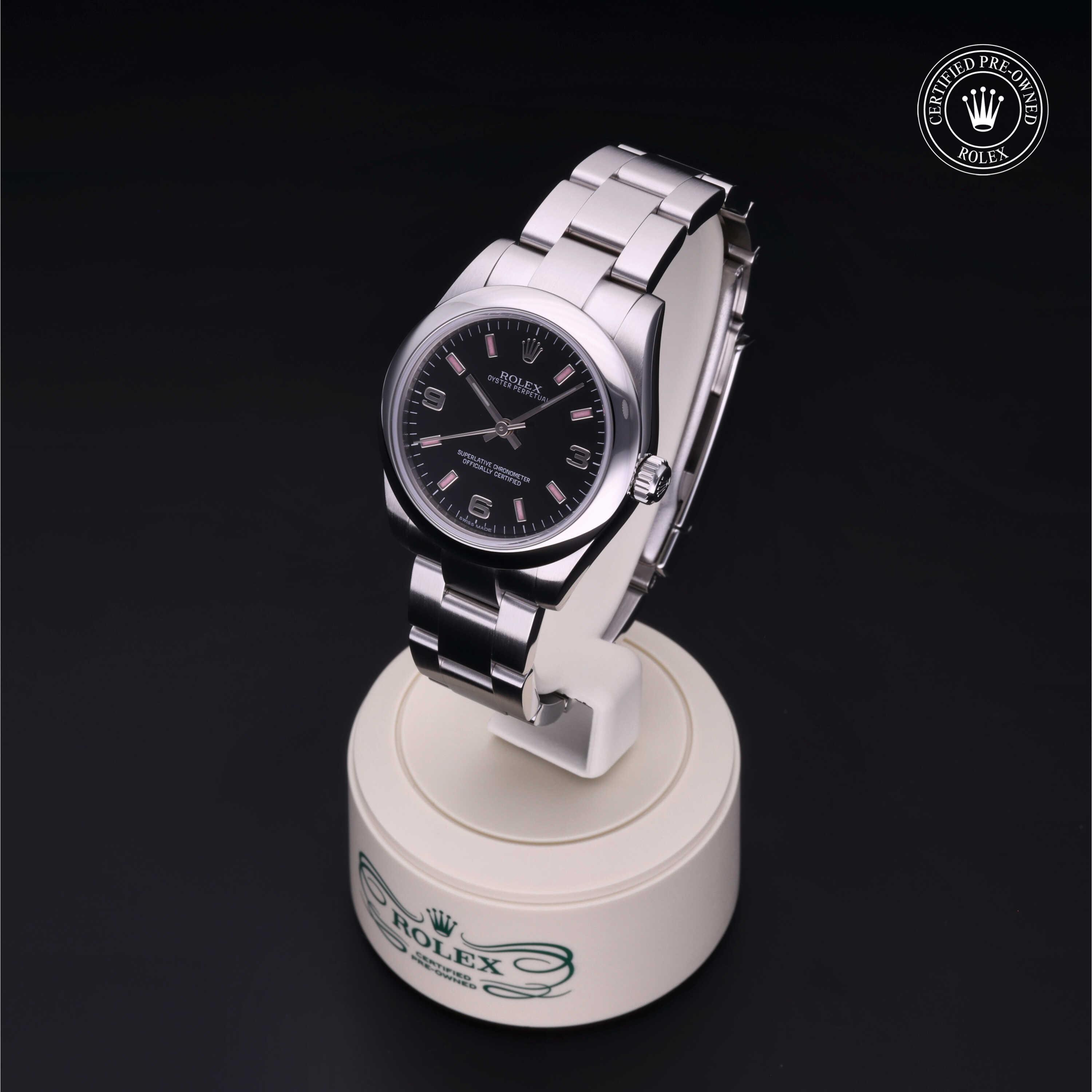 Oyster Perpetual 31 勞力士中古錶認證 2011, 31毫米, 鋼
型號: 177200