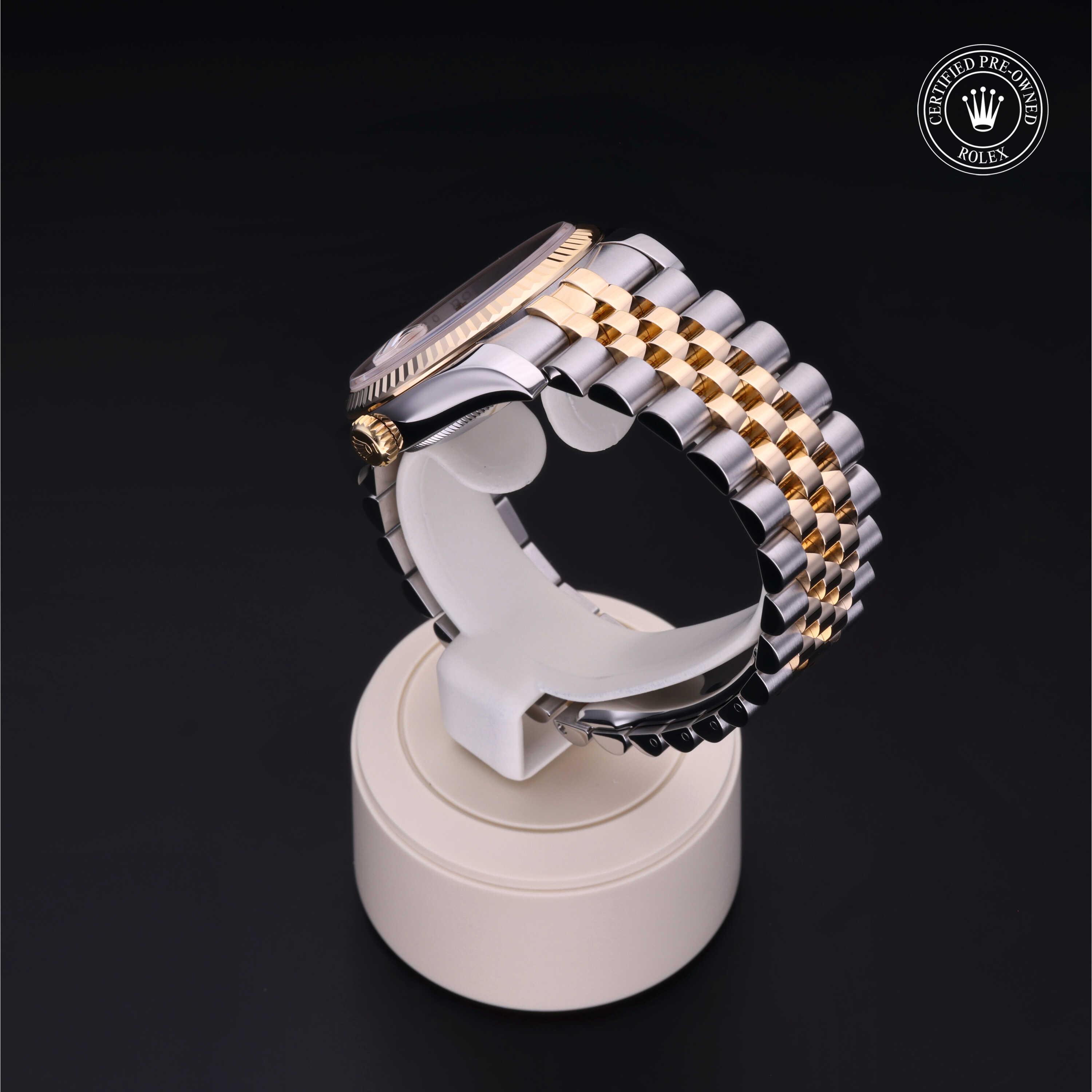 Datejust 36 勞力士中古錶認證 2011, 36毫米, 18K黃金鋼
型號: 116233