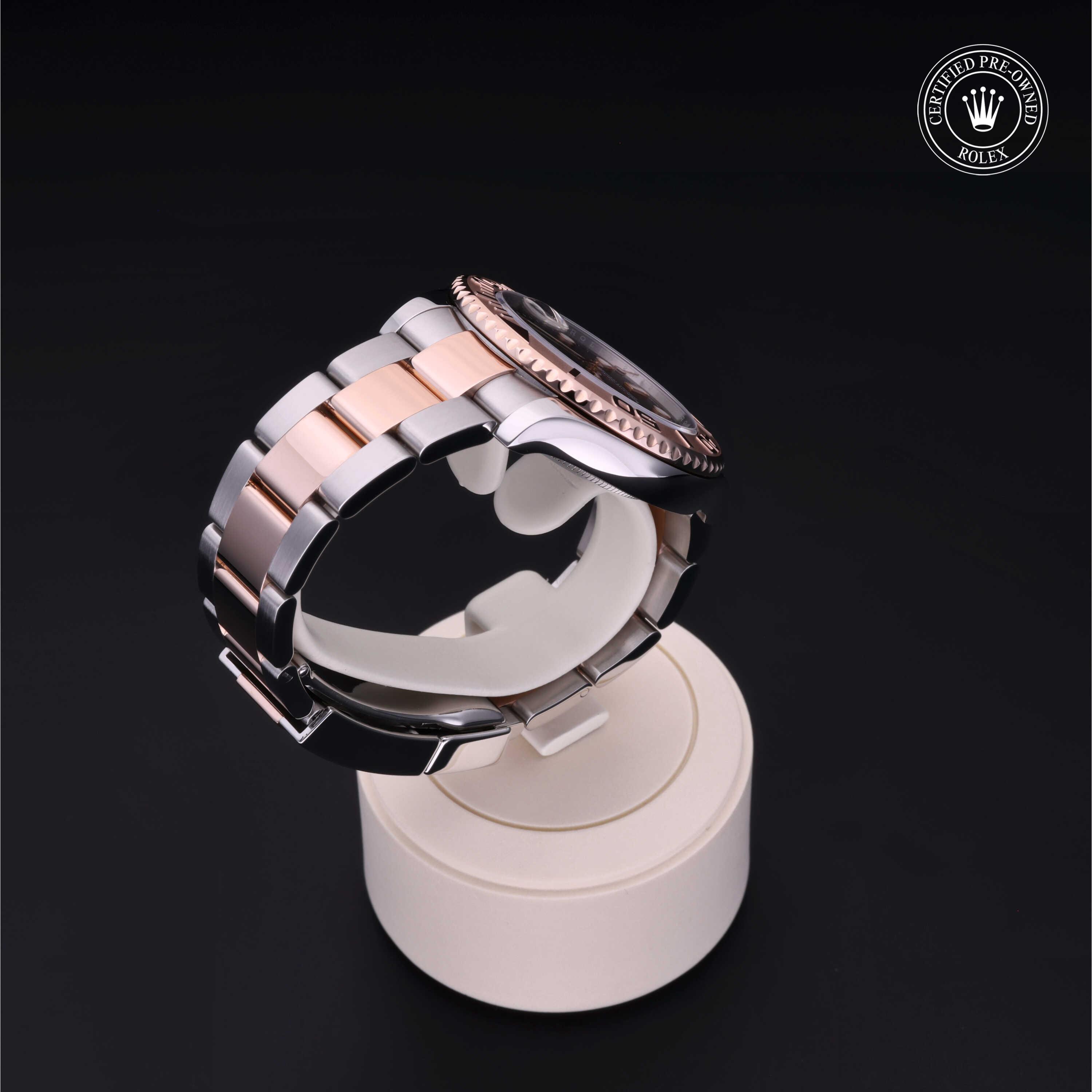Yacht-Master 37 勞力士中古錶認證 2019, 37毫米, 18K紅金鋼
型號: 268621