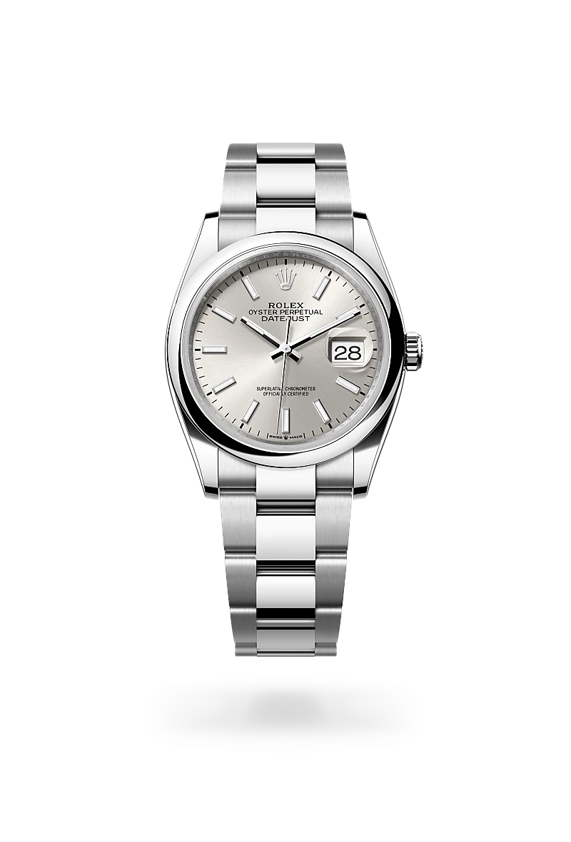 Rolex Datejust 36 Oyster, 36 mm, Oystersteel