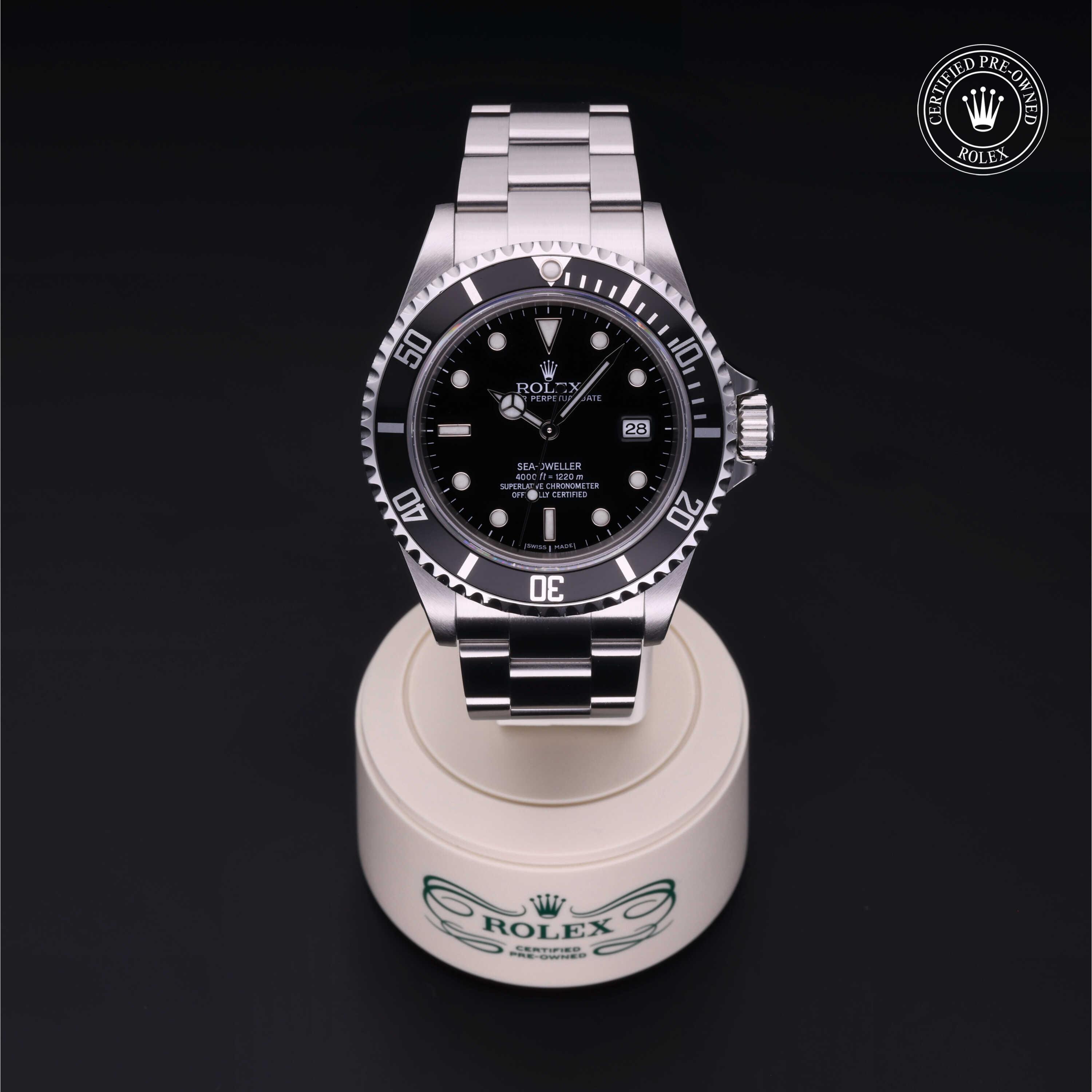 Oyster Perpetual Sea-Dweller Rolex Certified Pre-Owned 2006, 40 mm, Steel
Reference: 16600