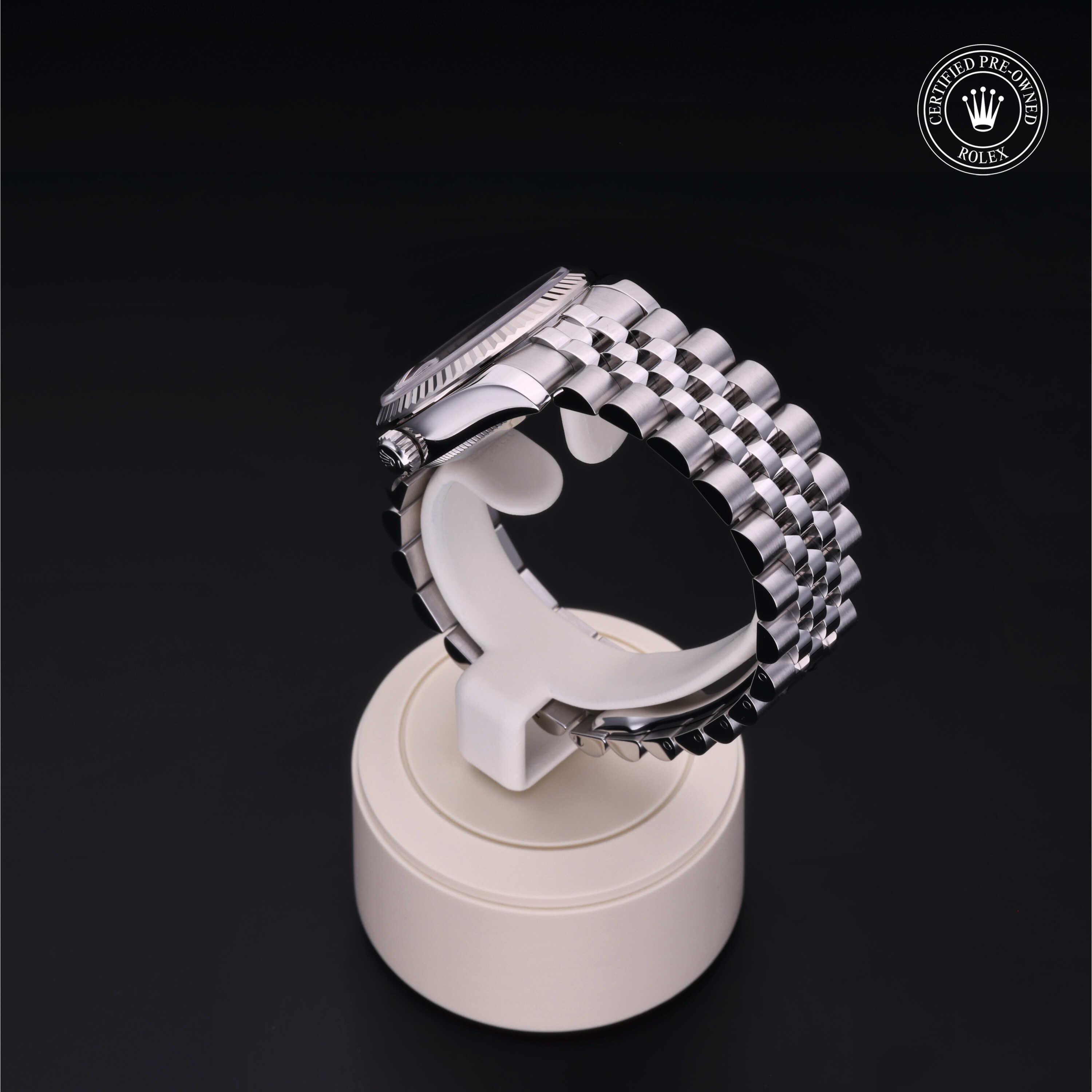 Datejust 31 Rolex Certified Pre-Owned 2014, 31 mm, Rolesor 18 Carat White
Reference: 178274
