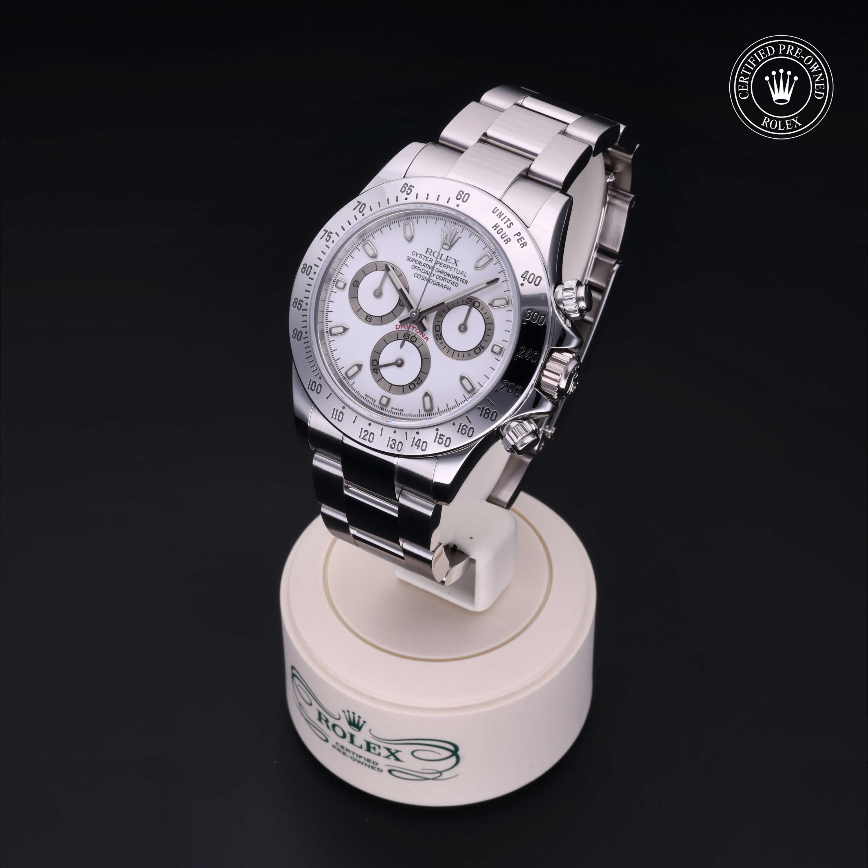 Cosmograph Daytona 勞力士中古錶認證 2005, 40毫米, 鋼
型號: 116520