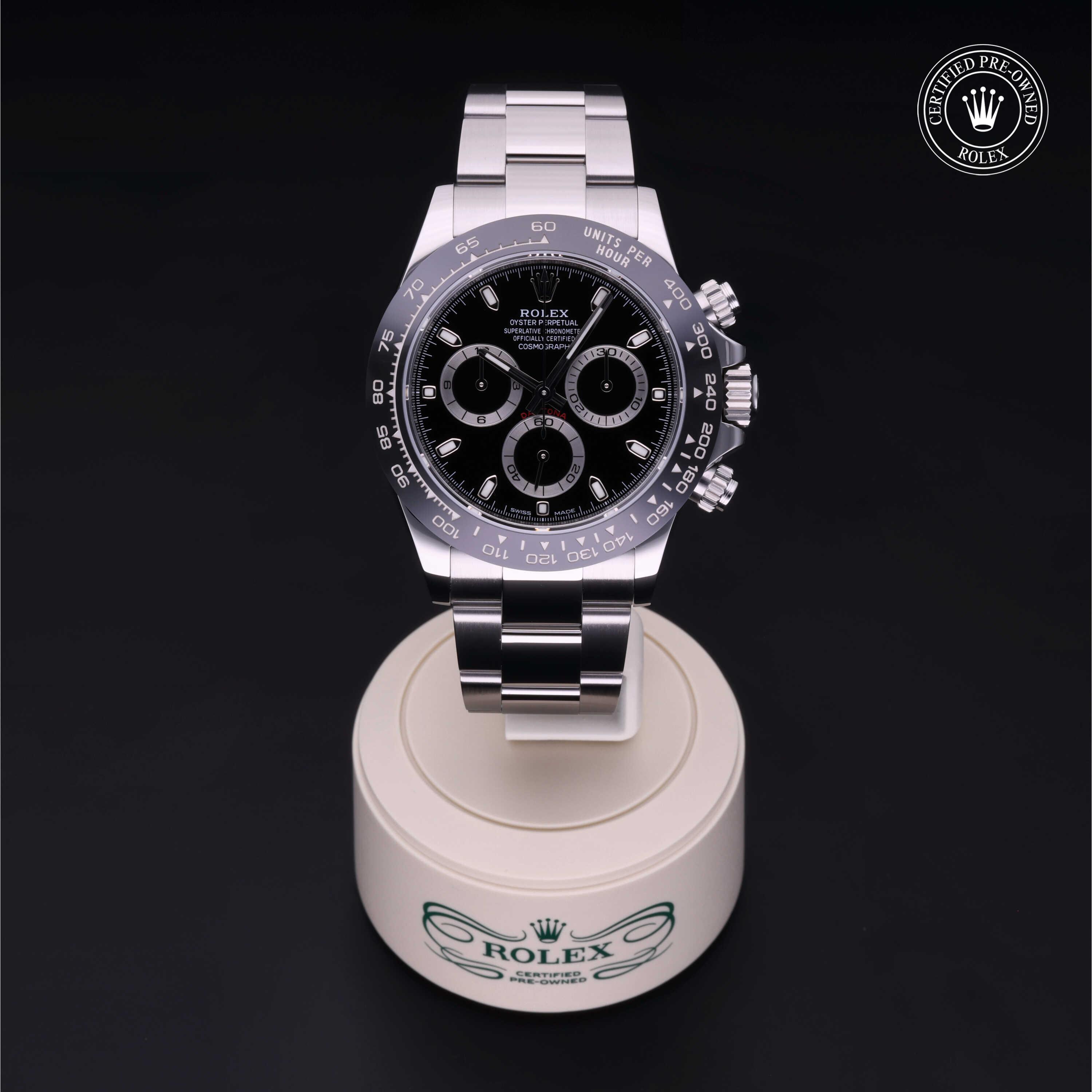 Cosmograph Daytona 勞力士中古錶認證 2020, 40毫米, 鋼
型號: 116500LN