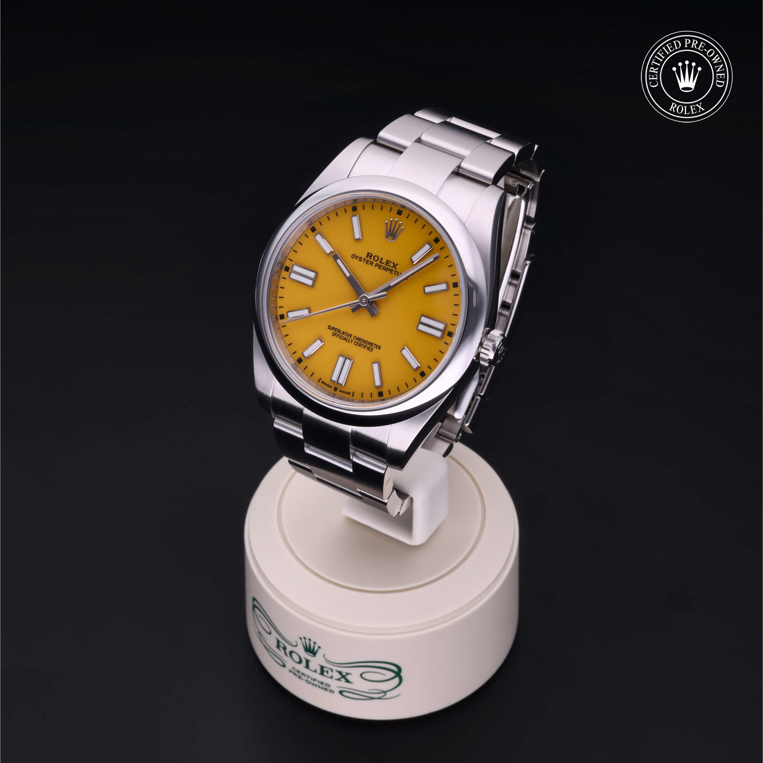 Oyster Perpetual 41 Rolex Certified Pre-Owned 2022, 41 mm, Steel
Reference: 124300