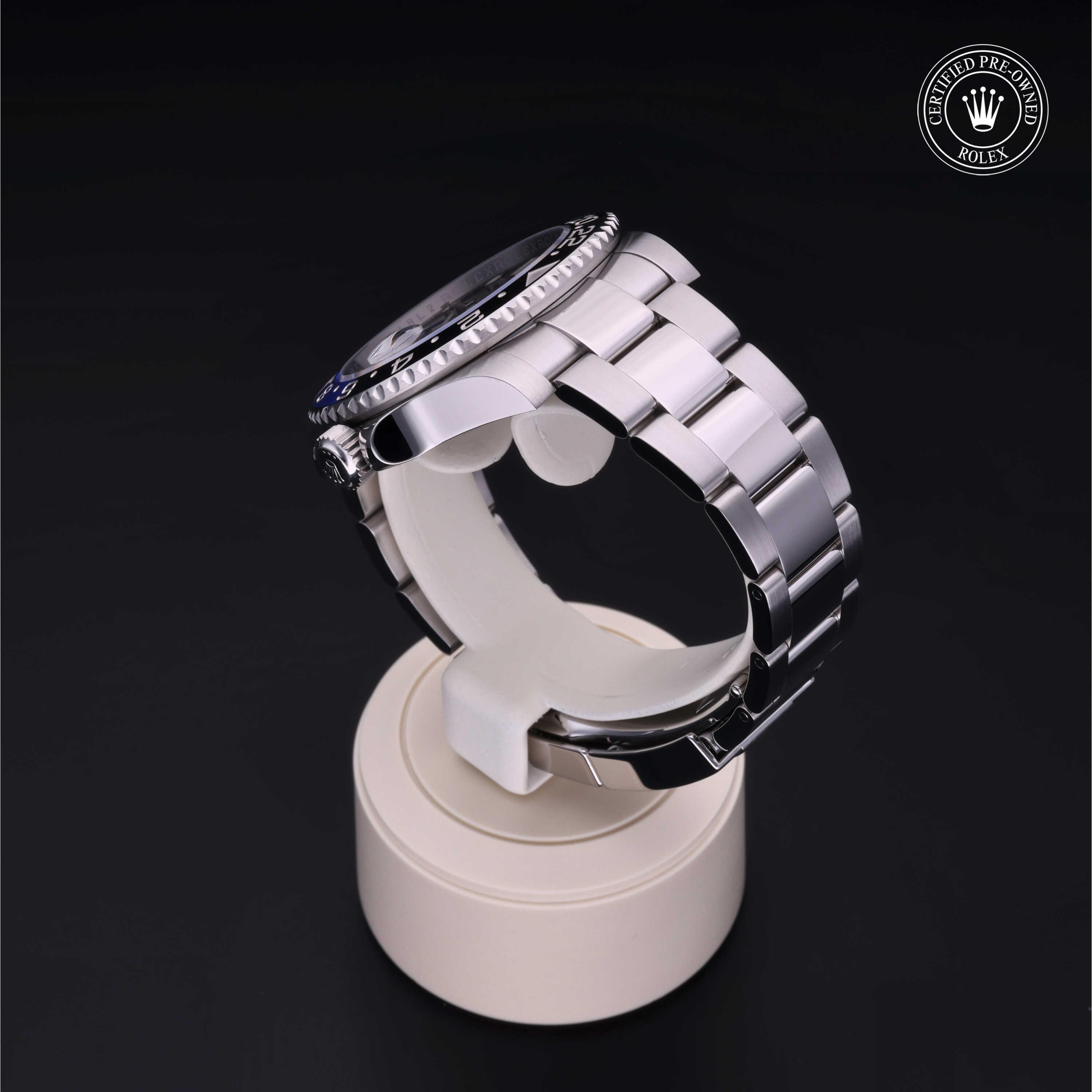 GMT-Master II 勞力士中古錶認證 2018, 40毫米, 鋼
型號: 116710BLNR