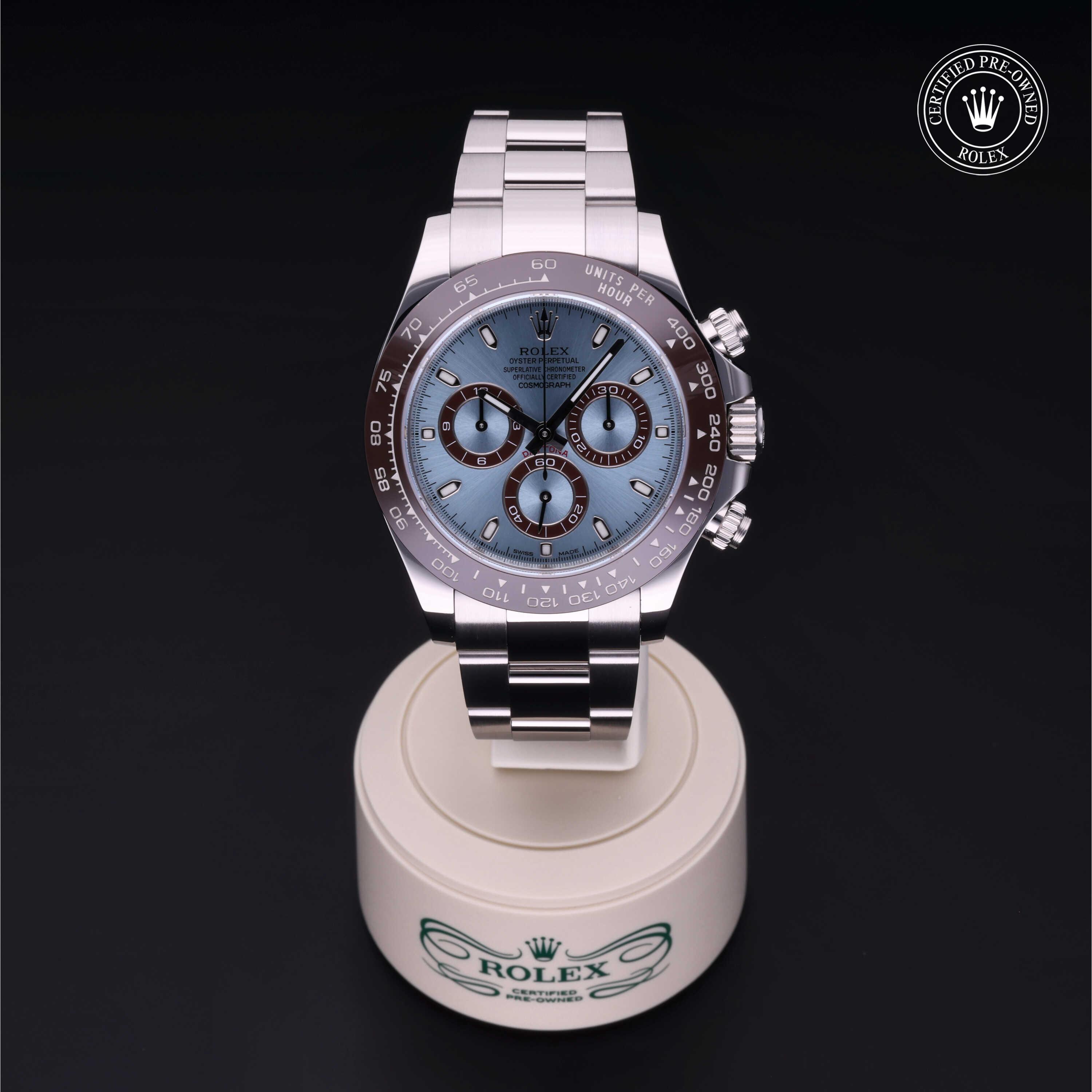 Cosmograph Daytona 勞力士中古錶認證 2013, 40毫米, 鉑金
型號: 116506