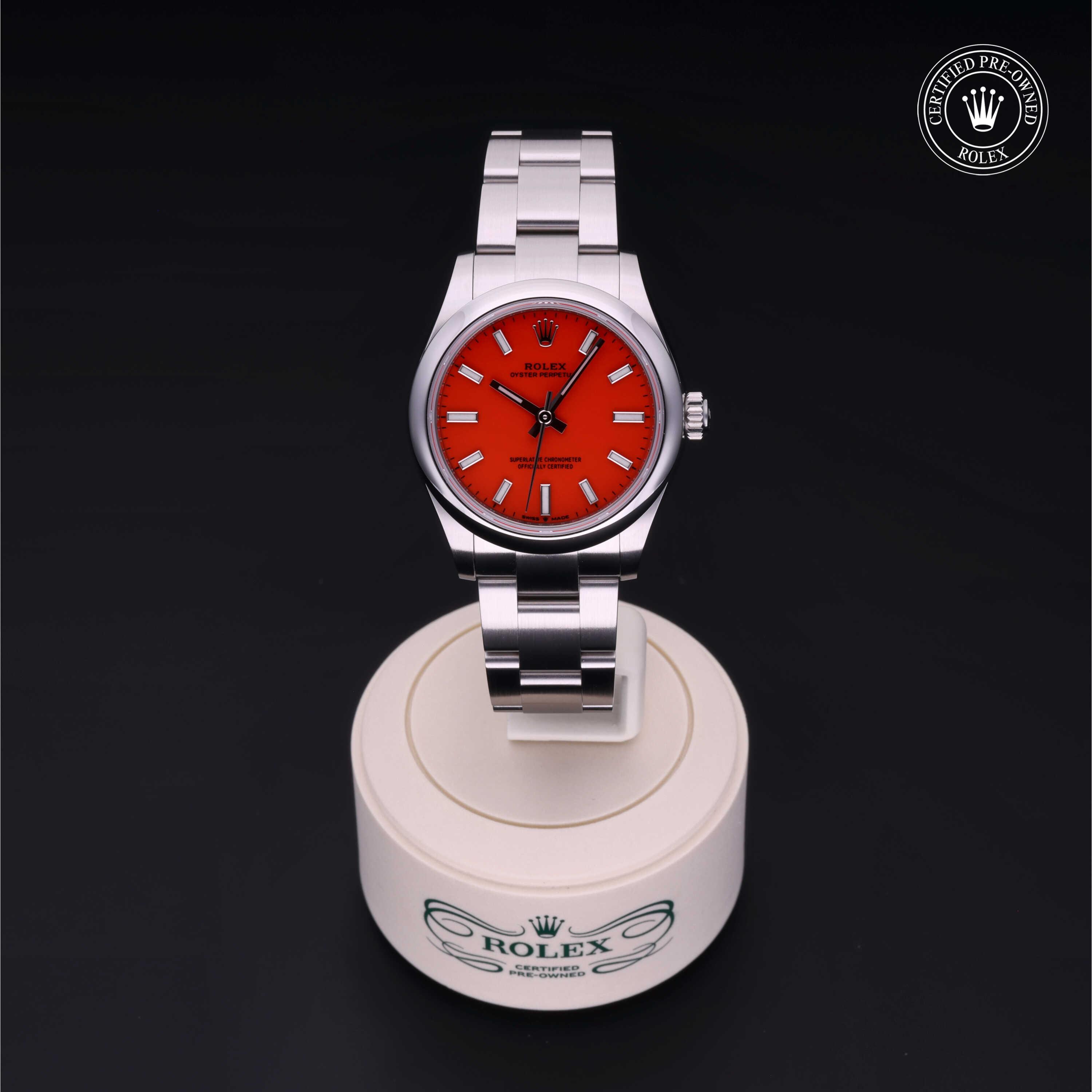 Oyster Perpetual 31 勞力士中古錶認證 2022, 31毫米, 鋼
型號: 277200
