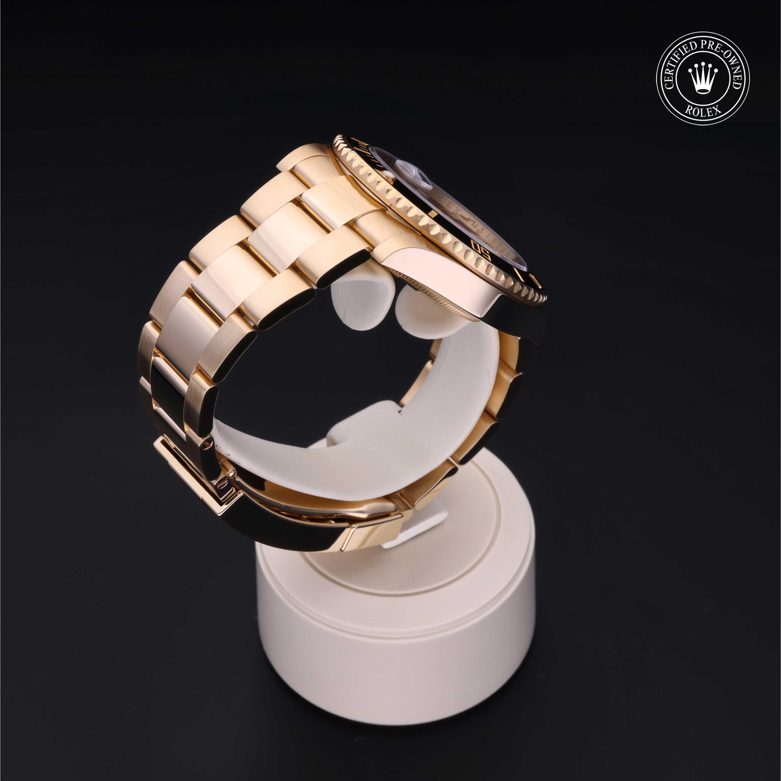 Submariner Date 勞力士中古錶認證 2022, 41毫米, 18K黃金
型號: 126618LN
