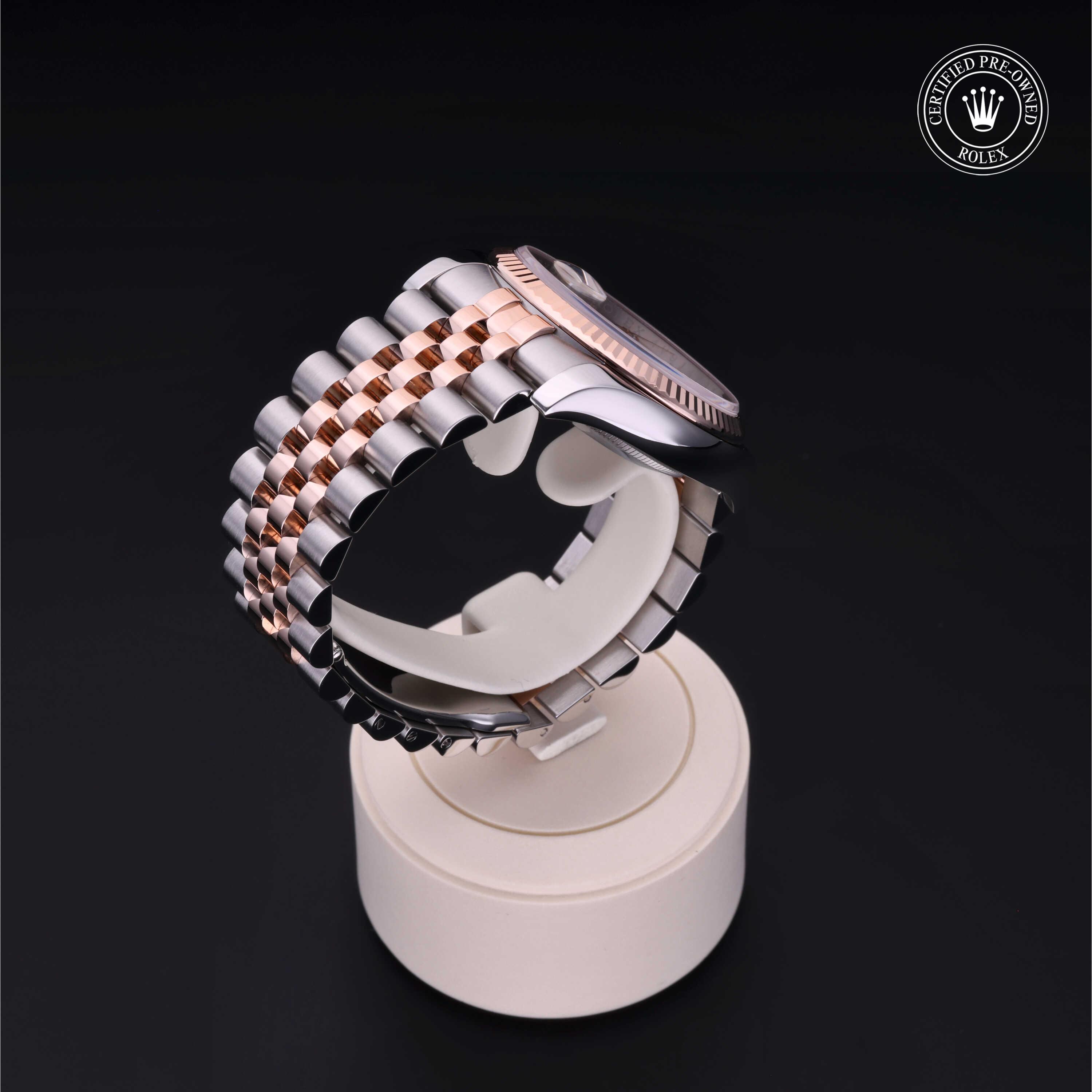 Datejust 36 勞力士中古錶認證 2017, 36毫米, 18K紅金鋼
型號: 116231