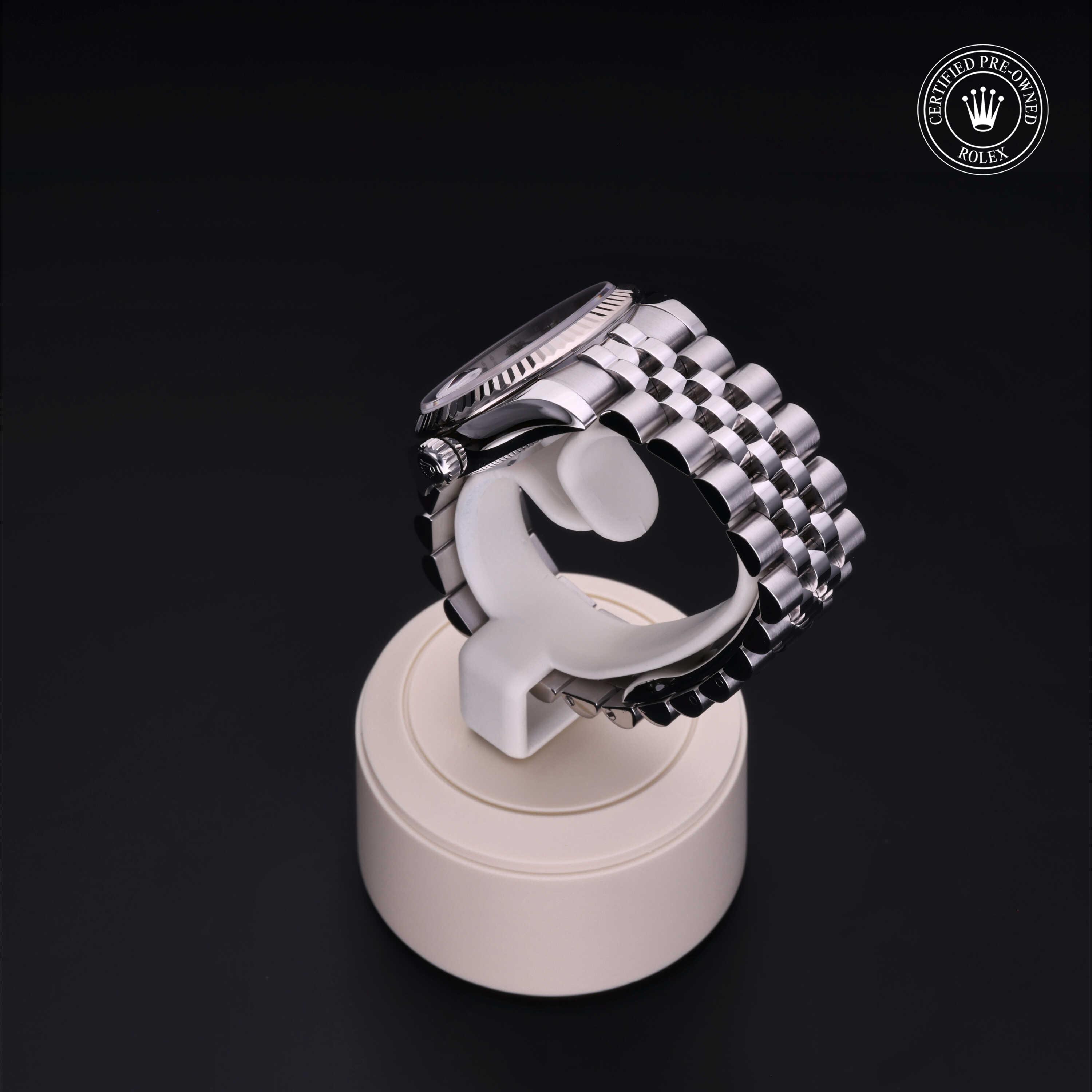 Datejust 31 Rolex Certified Pre-Owned 2012, 31 mm, Rolesor 18 Carat White
Reference: 178274