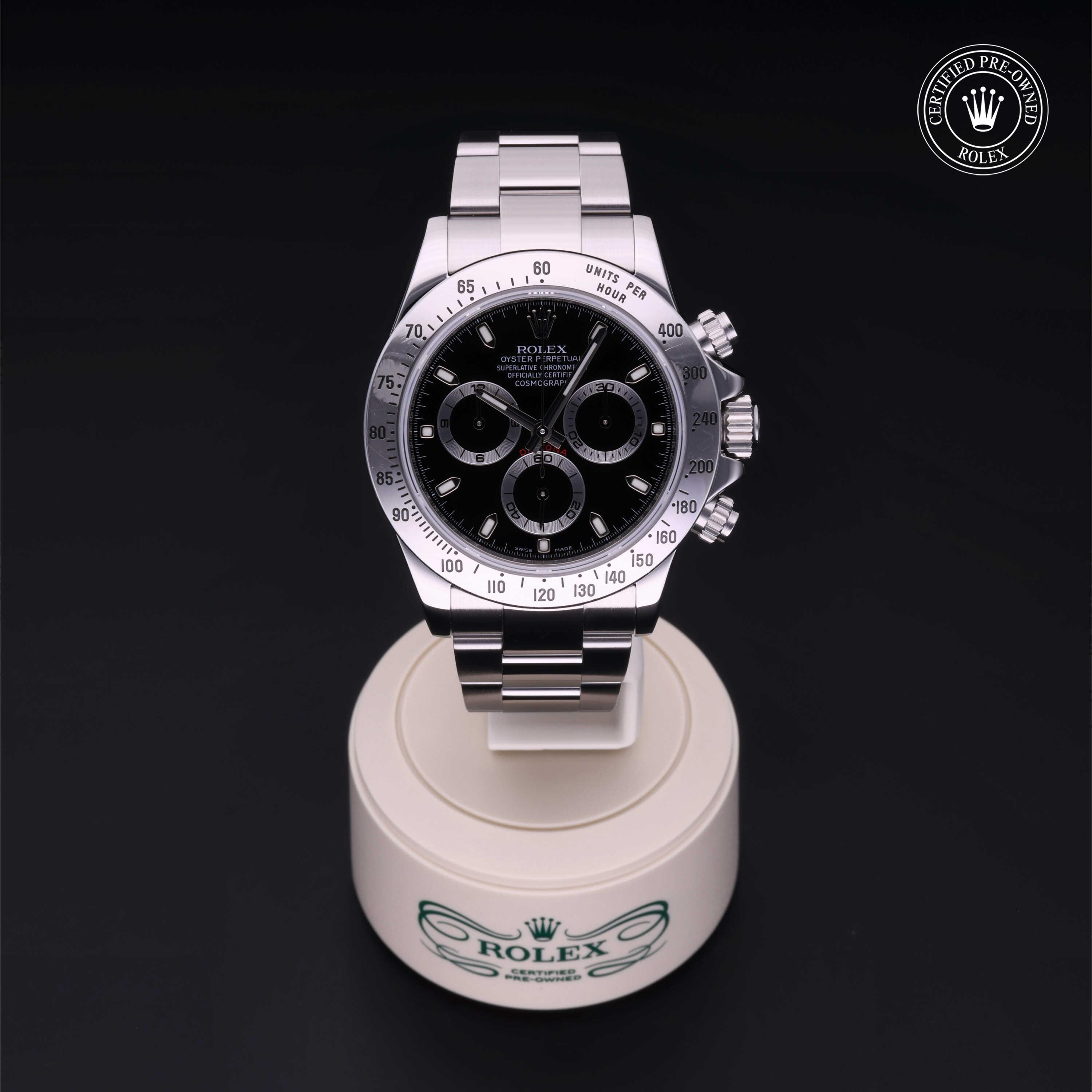 Cosmograph Daytona 勞力士中古錶認證 2012, 40毫米, 鋼
型號: 116520