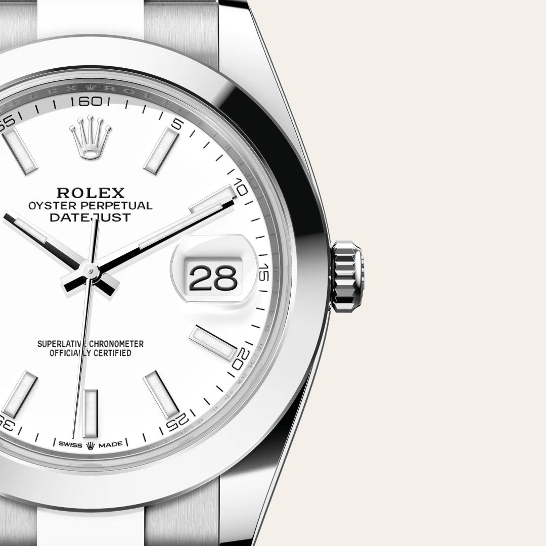 Rolex Datejust 41 Oyster, 41 mm, Oystersteel