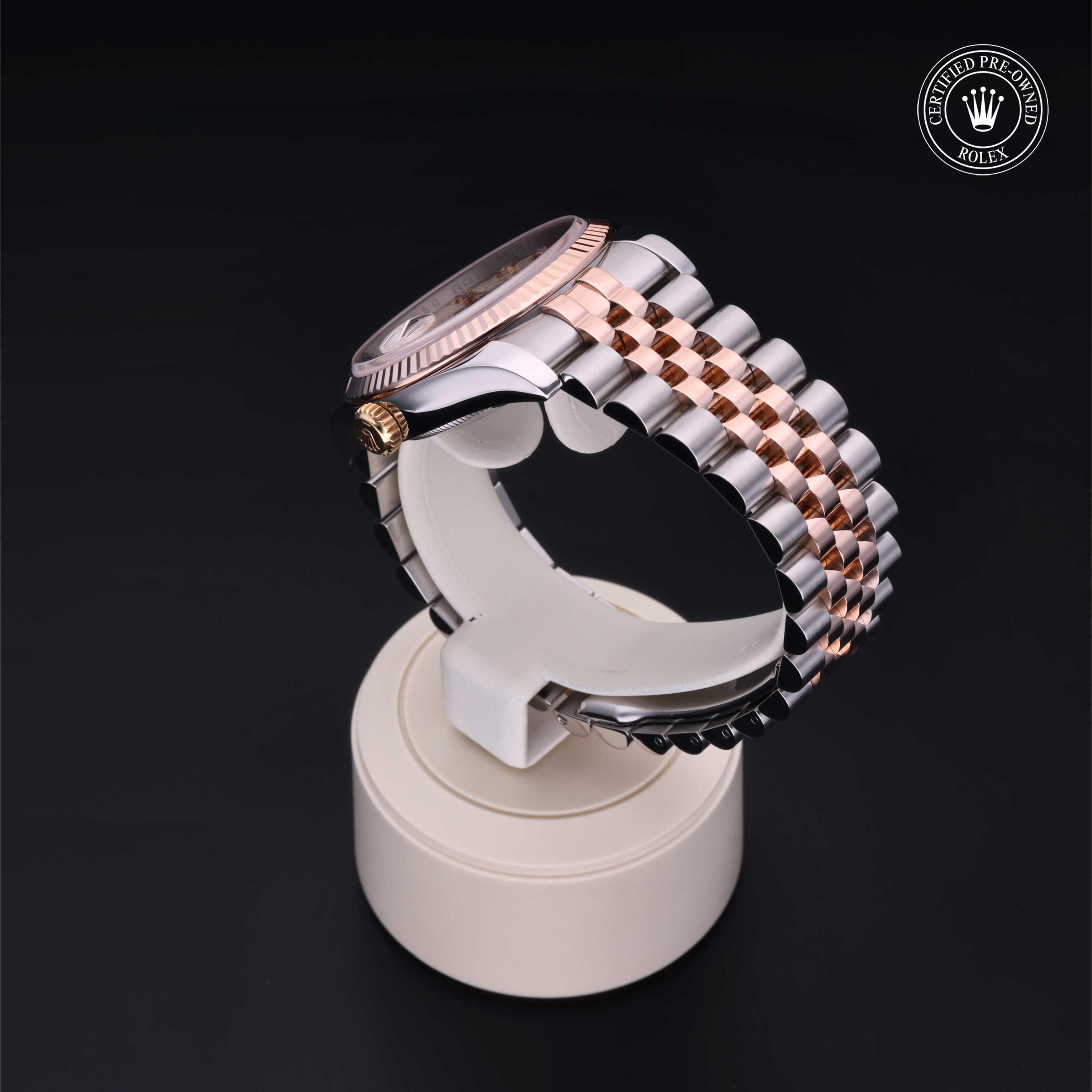 Datejust 36 勞力士中古錶認證 2011, 36毫米, 18K紅金鋼
型號: 116231