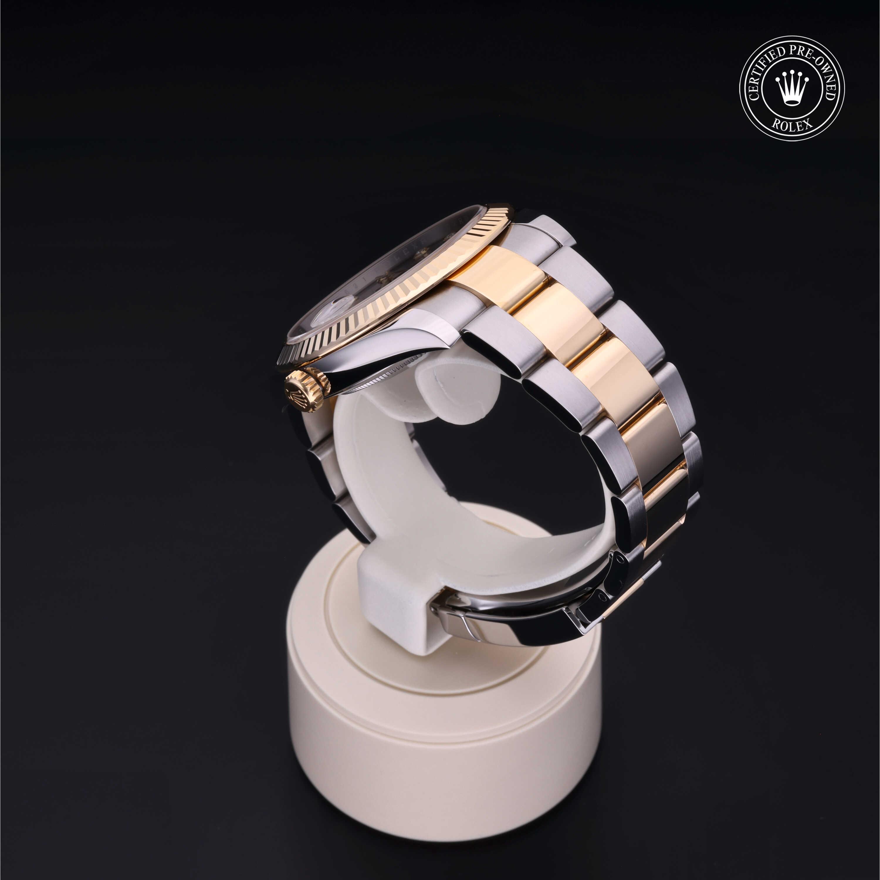 Datejust 41 勞力士中古錶認證 2019, 41毫米, 18K黃金鋼
型號: 126333