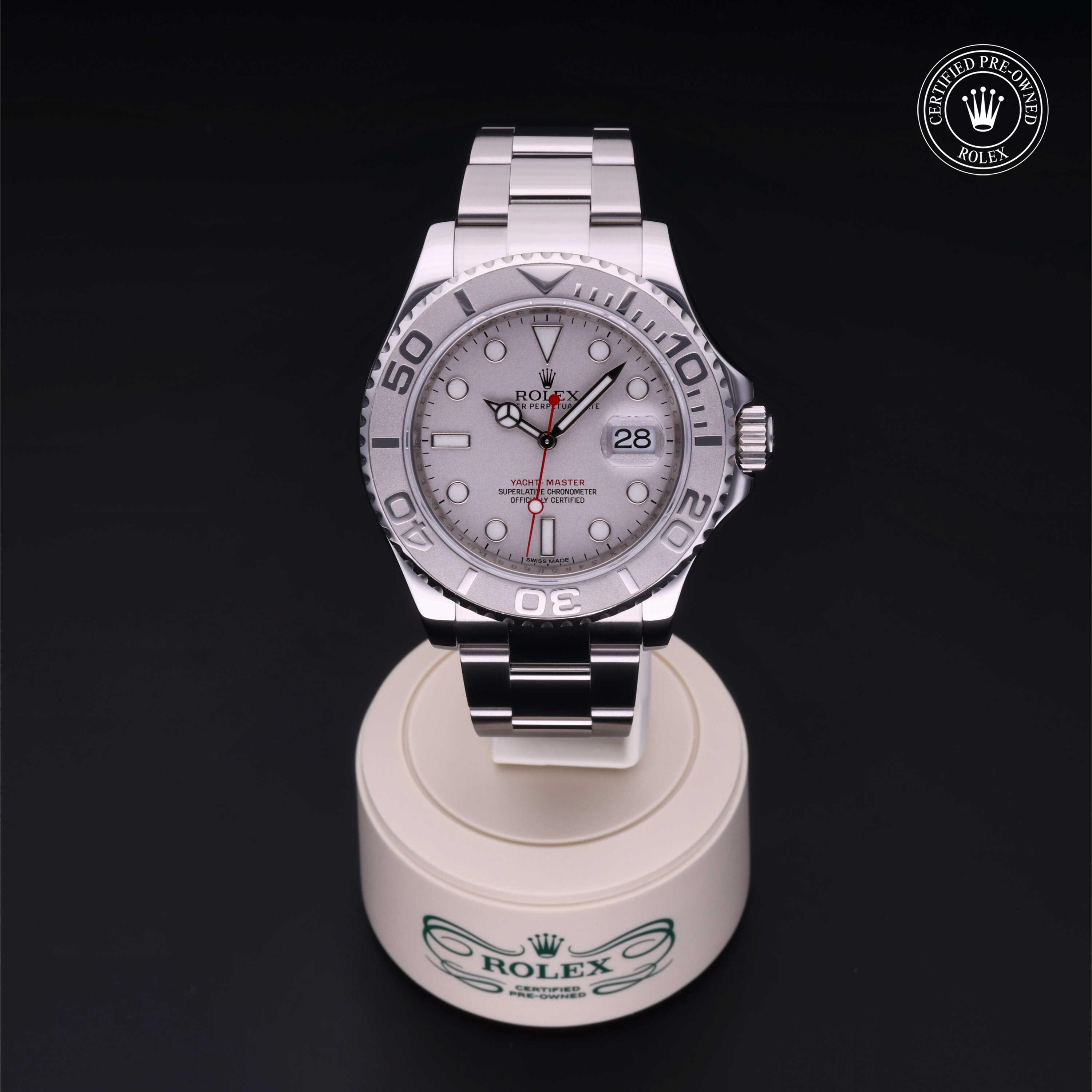 Yacht-Master 40 勞力士中古錶認證 2013, 40毫米 , 鉑金鋼
型號: 116622