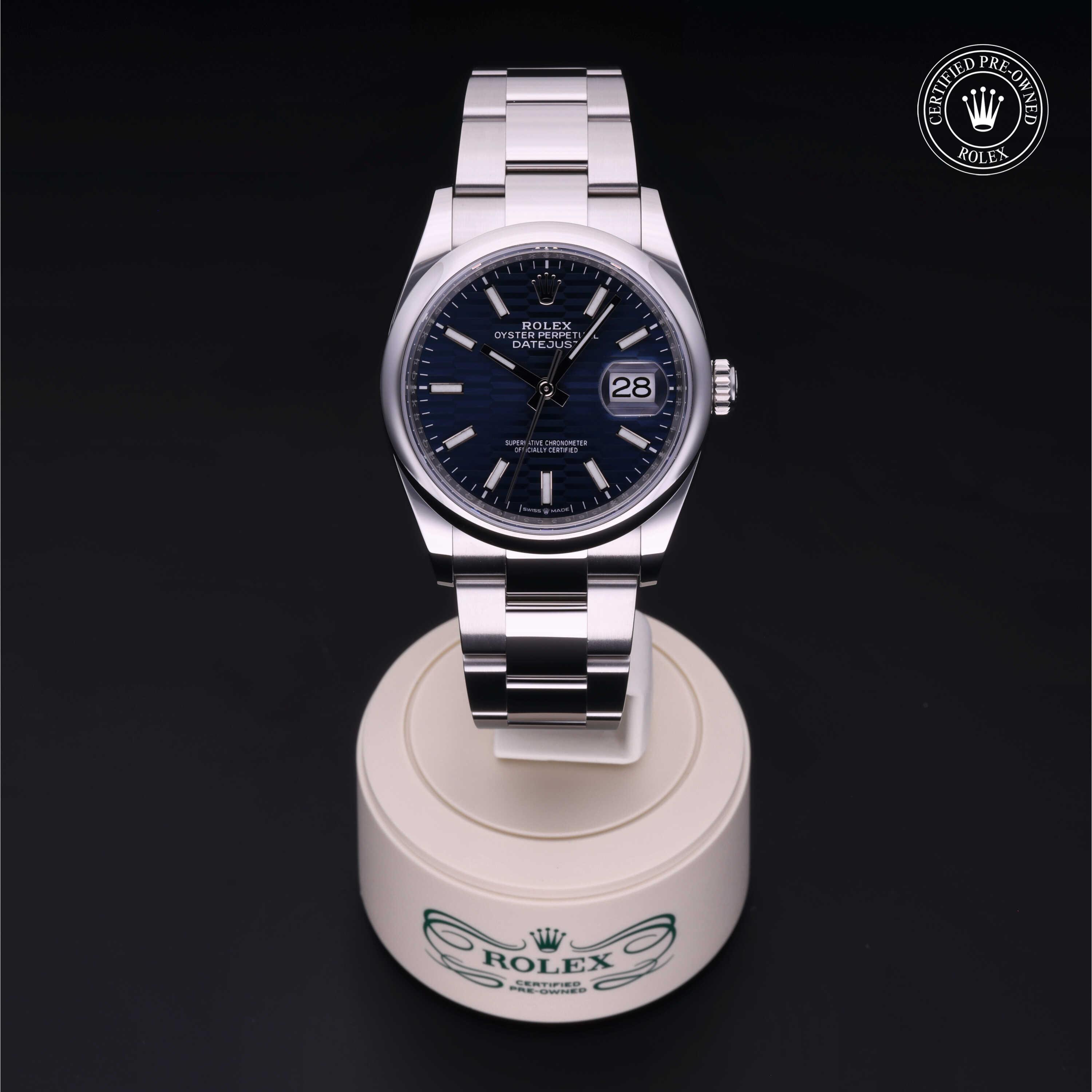 Datejust 36 勞力士中古錶認證 2023, 36毫米, 鋼
型號: 126200
