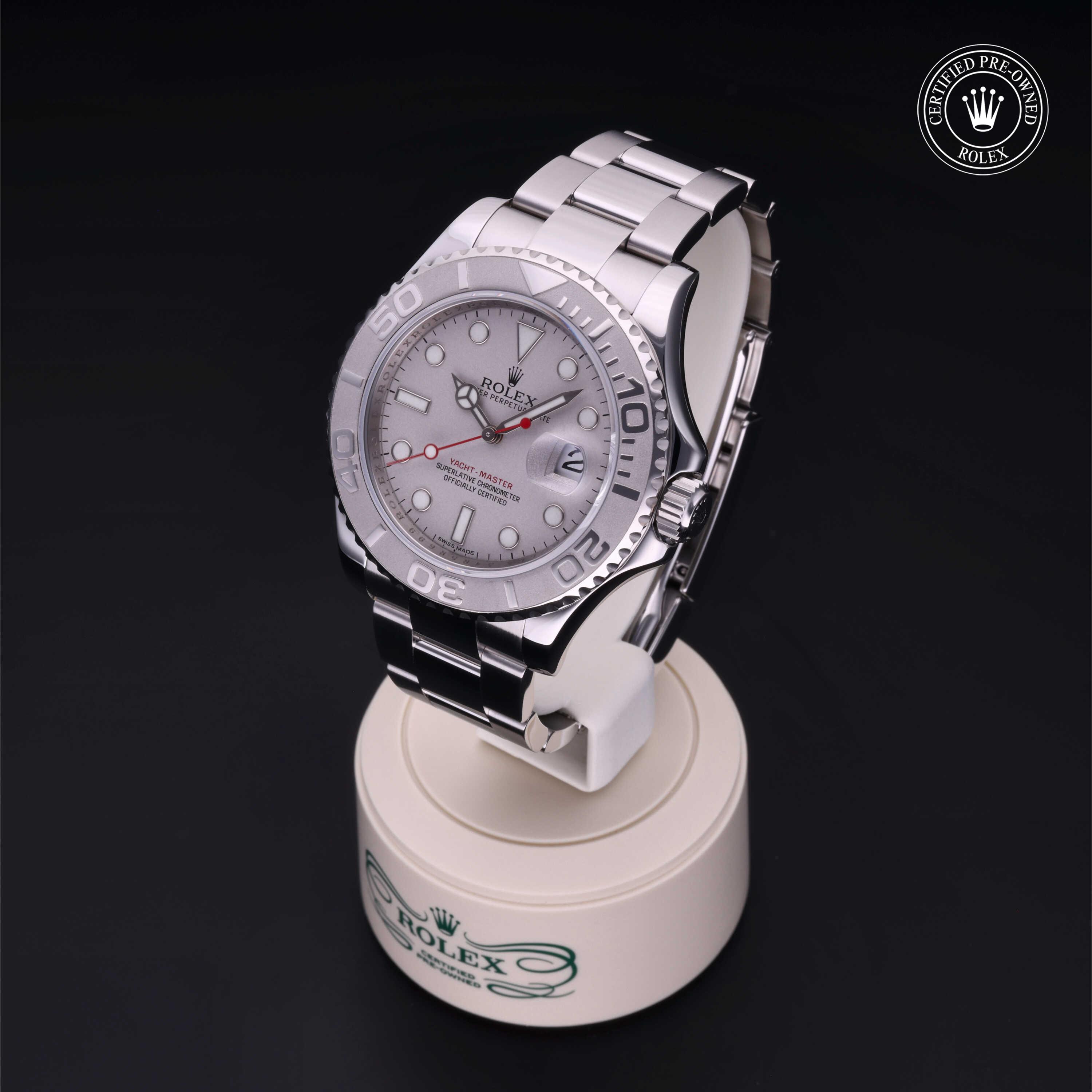 Yacht-Master 40 勞力士中古錶認證 2013, 40毫米 , 鉑金鋼
型號: 116622