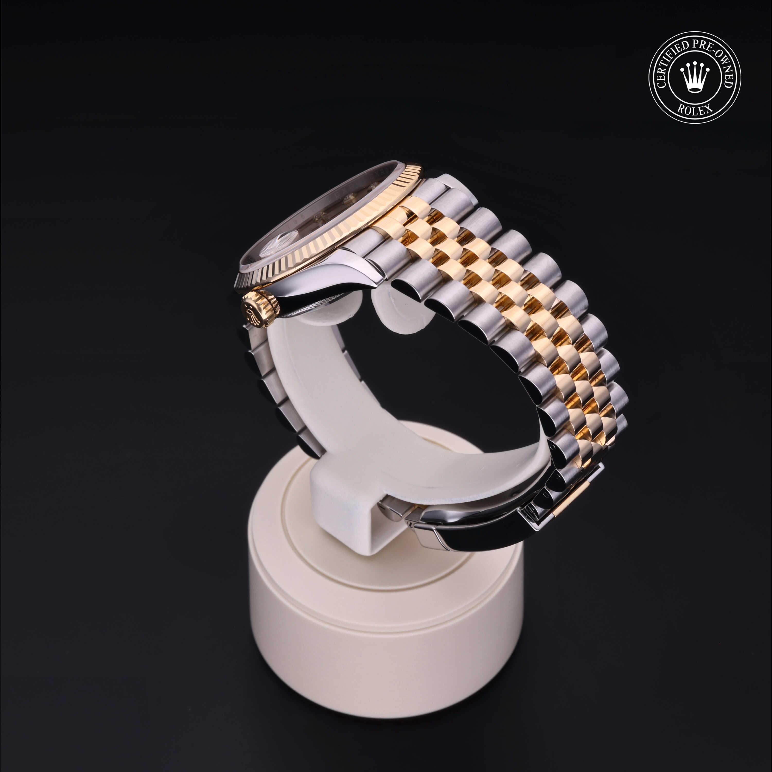 Datejust 36 勞力士中古錶認證 2019, 36毫米, 18K黃金鋼
型號: 126233