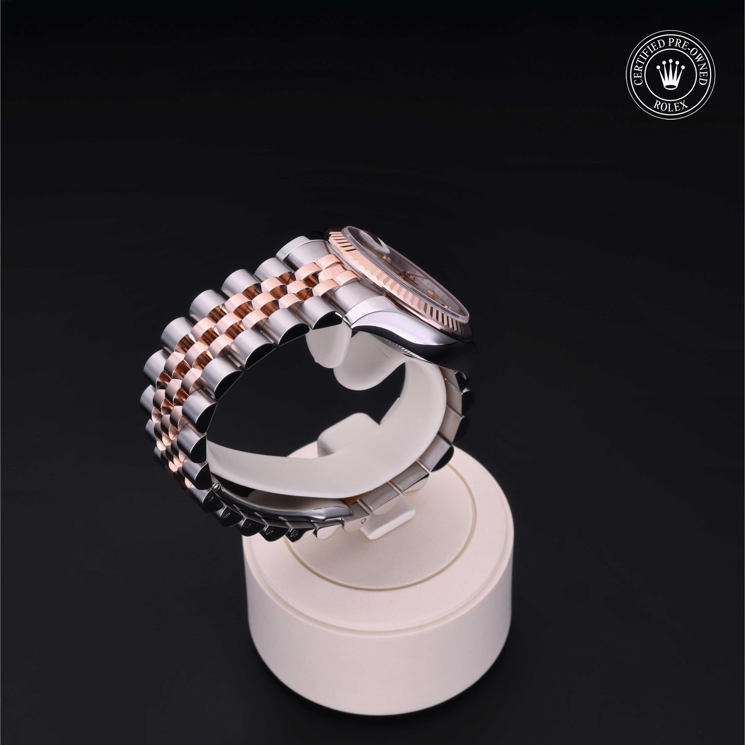 Datejust 31 勞力士中古錶認證 2014, 31毫米, 18K紅金鋼
型號: 178271
