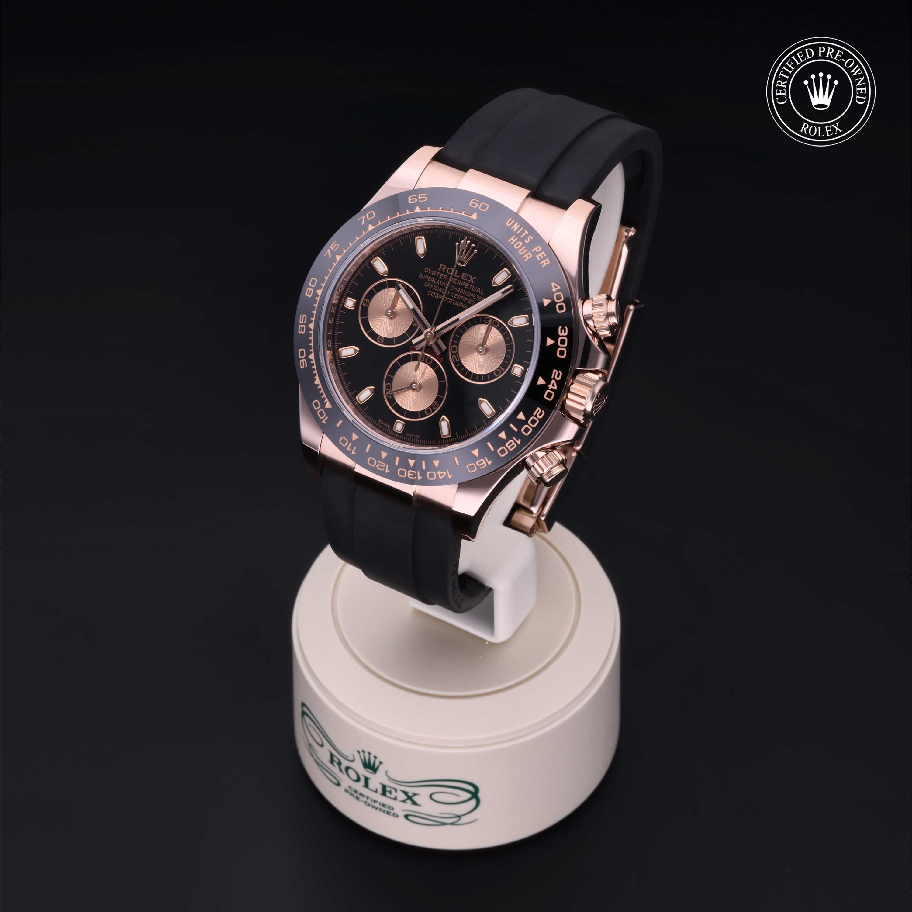 Cosmograph Daytona Rolex Certified Pre-Owned 2020, 40 mm, Gold 18 Carat Red
Reference: 116515LN