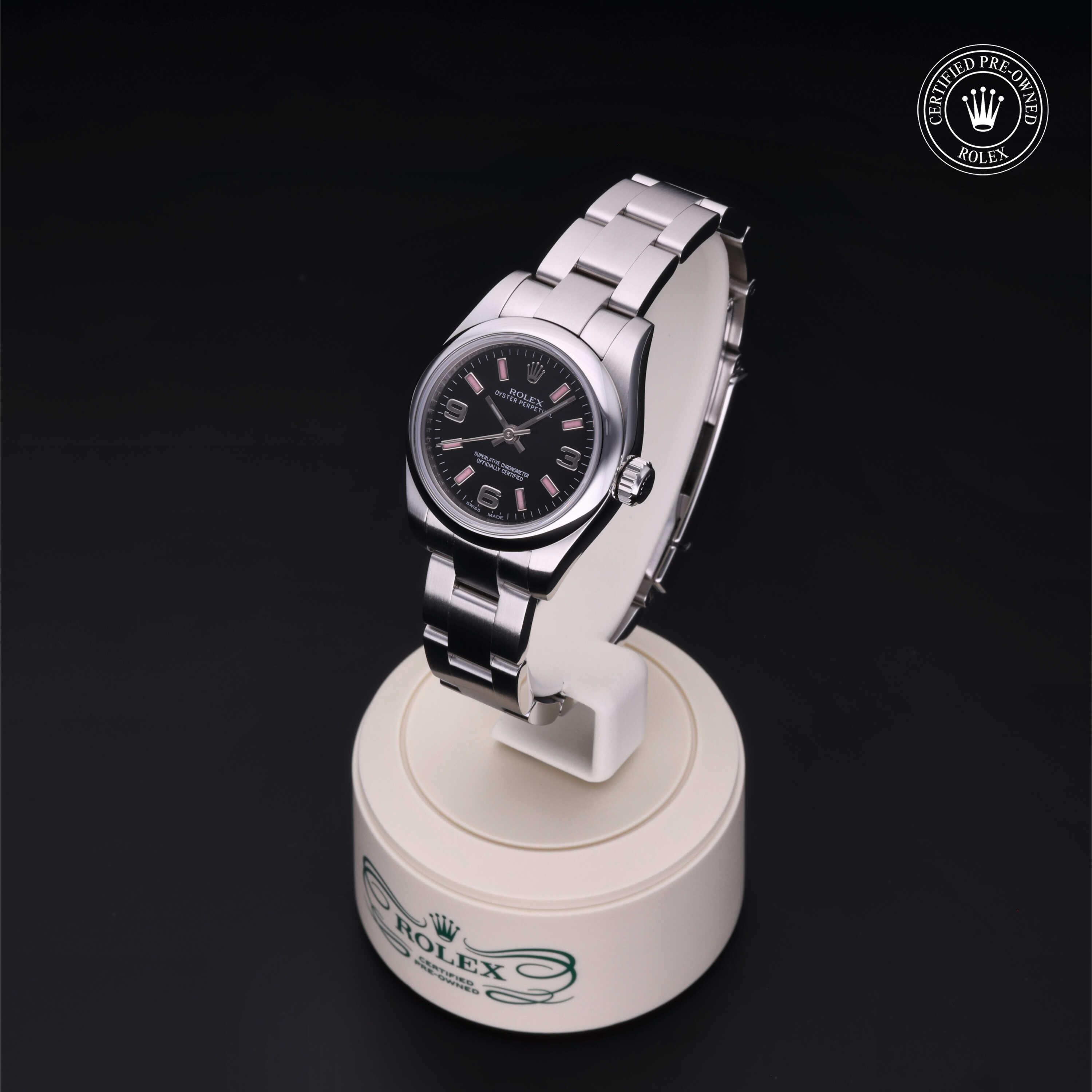 Oyster Perpetual 26 勞力士中古錶認證 2011, 26毫米, 鋼
型號: 176200