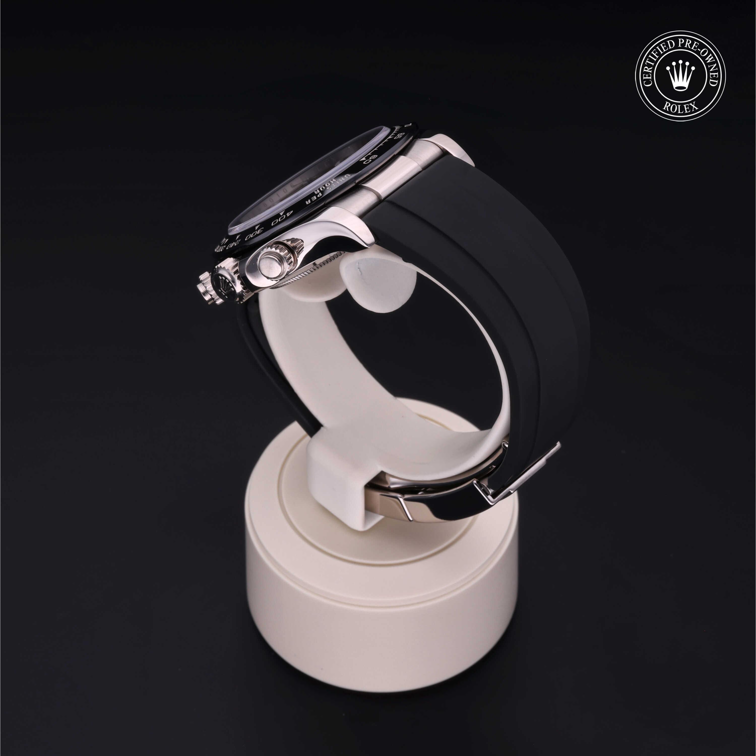Cosmograph Daytona 勞力士中古錶認證 2019, 40毫米, 18K白色黃金
型號: 116519LN