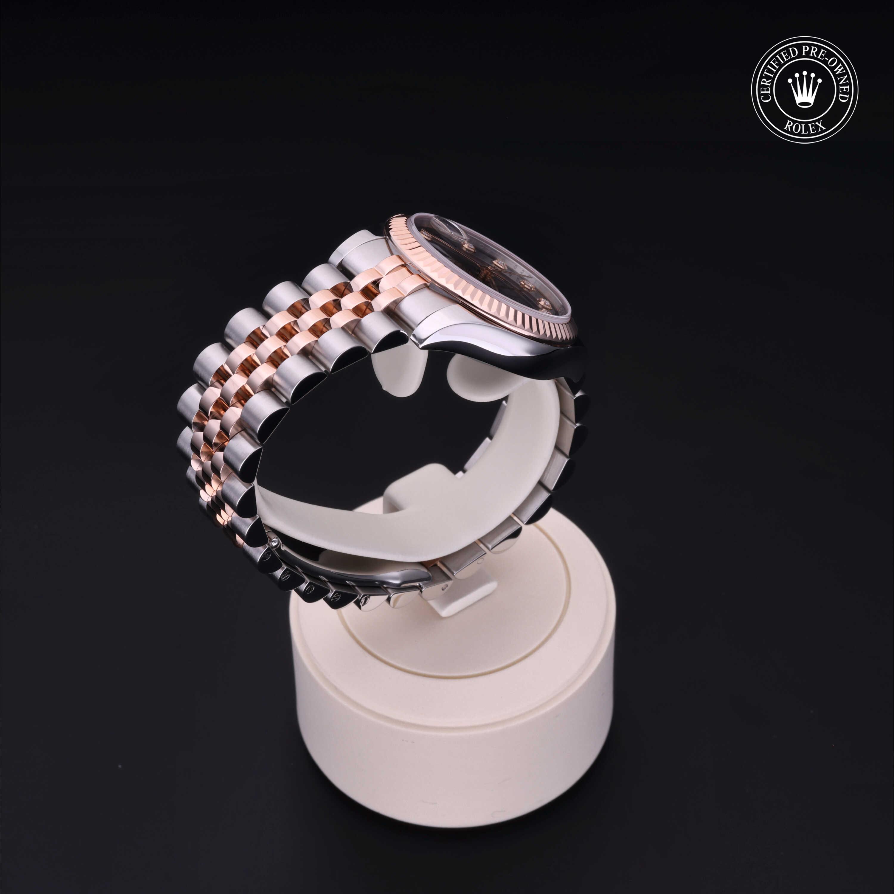 Datejust 31 勞力士中古錶認證 2014, 31毫米, 18K紅金鋼
型號: 178271