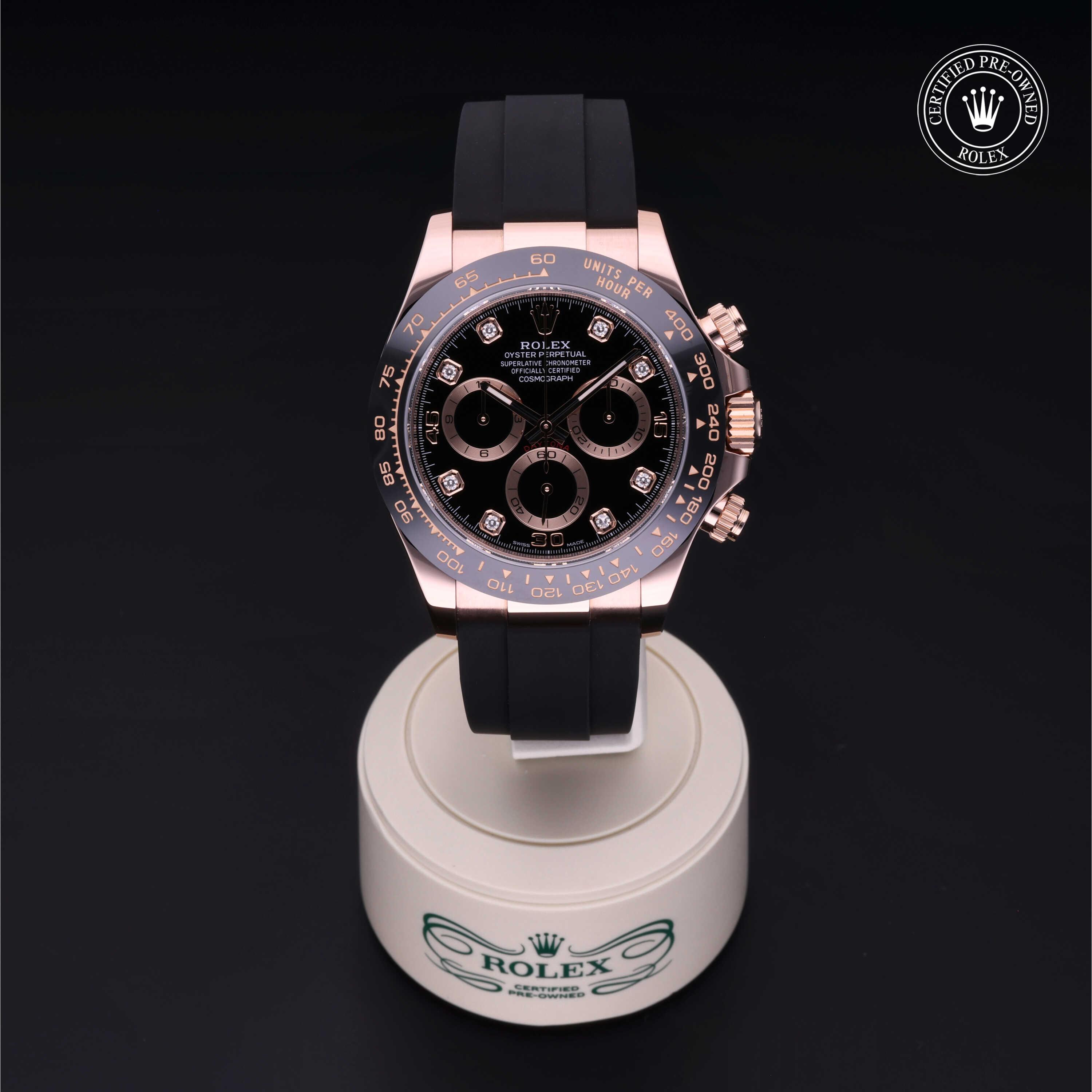 Cosmograph Daytona 勞力士中古錶認證 2021, 40毫米, 18K紅金
型號: 116515LN