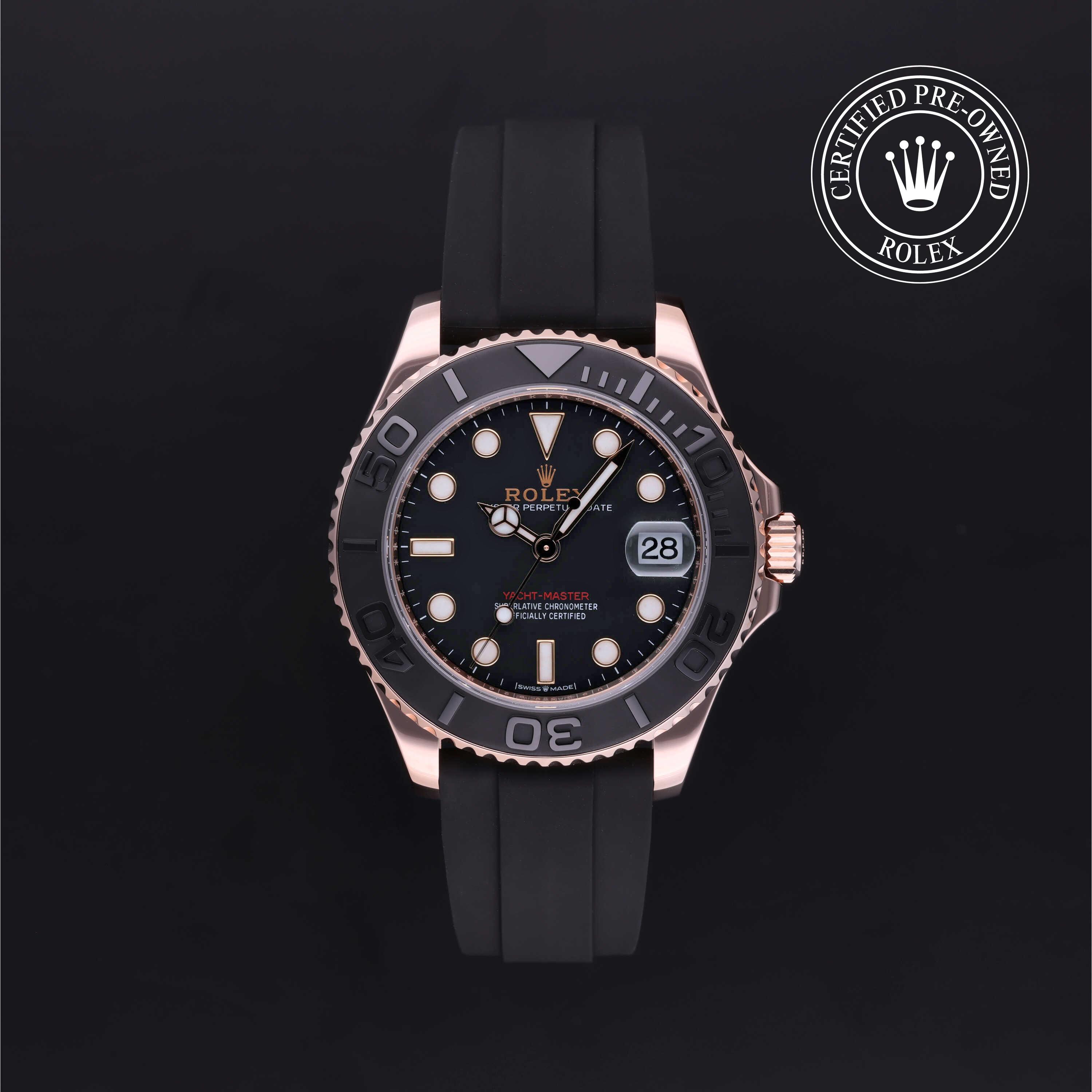 Yacht-Master 37 Rolex Certified Pre-Owned 2024, 37 mm, Gold 18 Carat Red
Reference: 268655