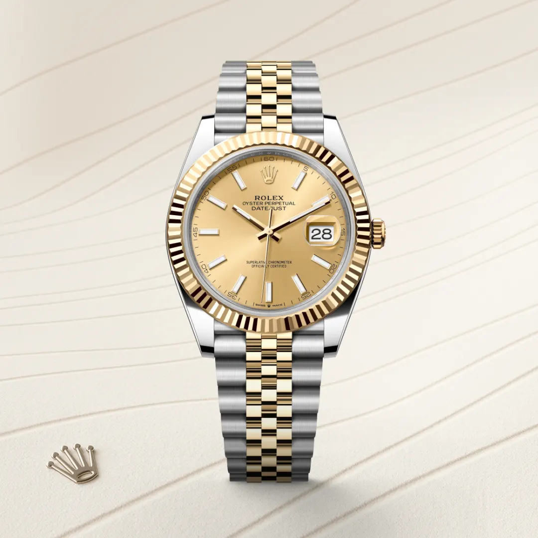 Rolex Datejust 41 蠔式，41毫米，黃金及蠔式鋼