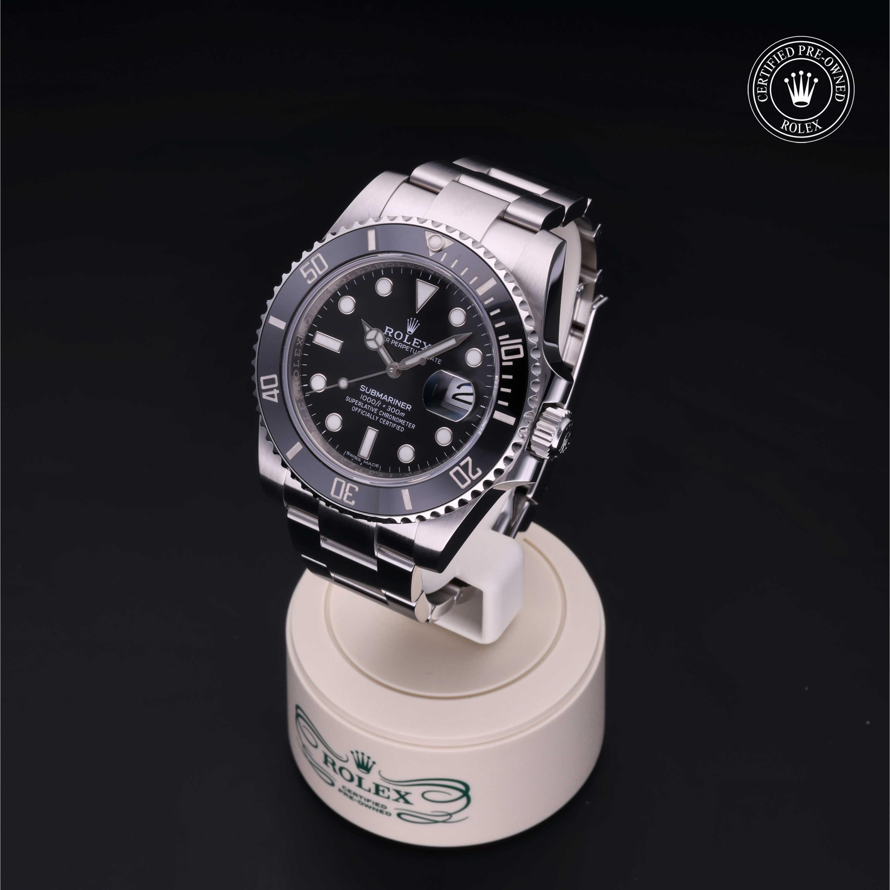 Submariner Date 勞力士中古錶認證 2019, 40毫米, 鋼
型號: 116610LN