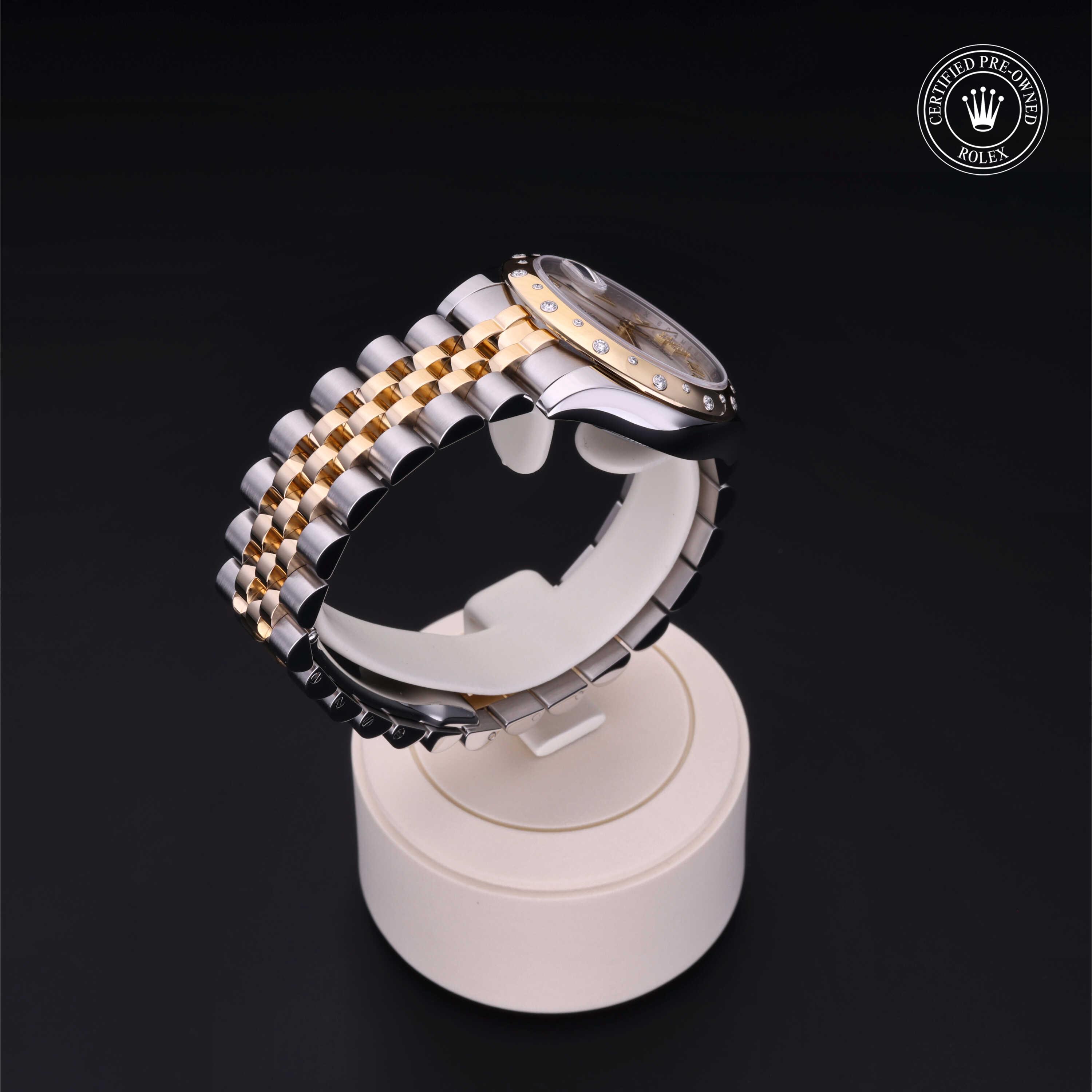 Datejust 31 勞力士中古錶認證 2012, 31毫米, 18K黃金鋼
型號: 178343