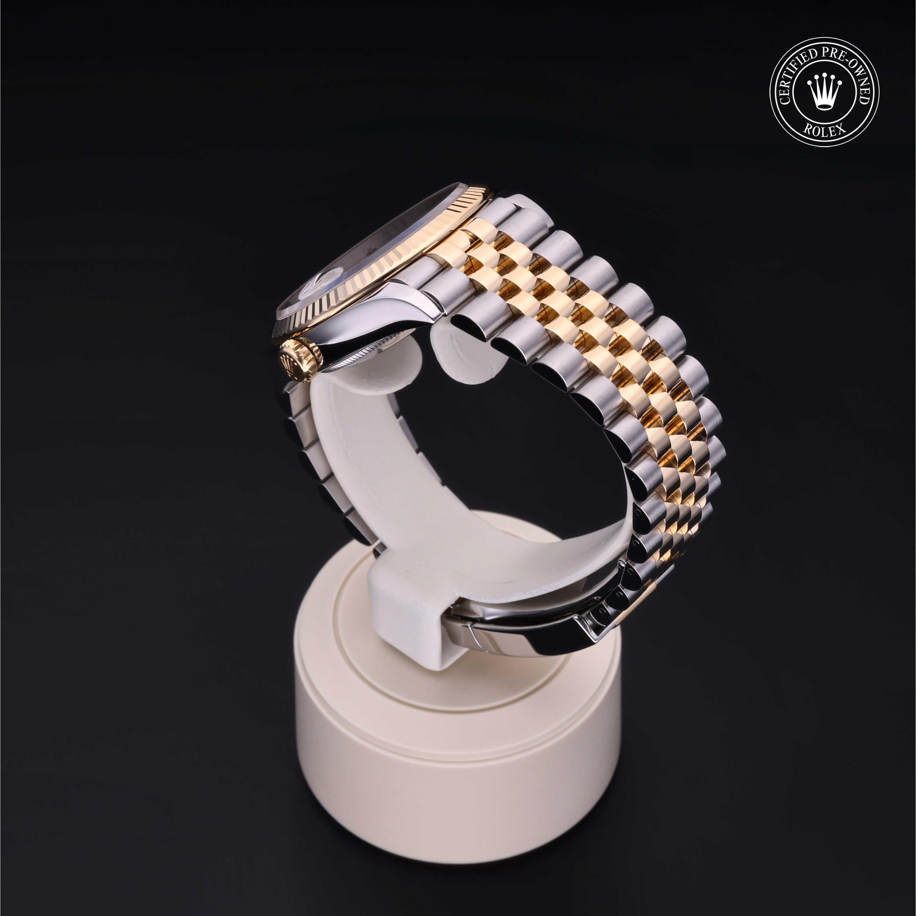Datejust 36 勞力士中古錶認證 2023, 36毫米, 18K黃金鋼
型號: 126233