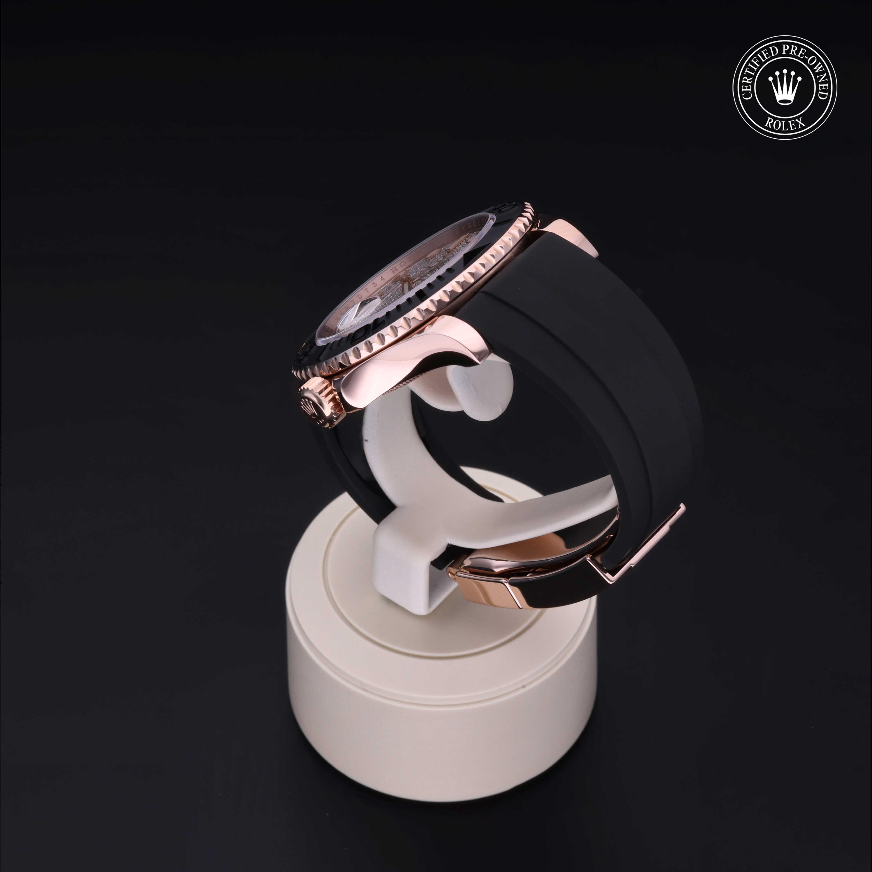 Yacht-Master 40 勞力士中古錶認證 2019, 40毫米, 18K紅金
型號: 116655