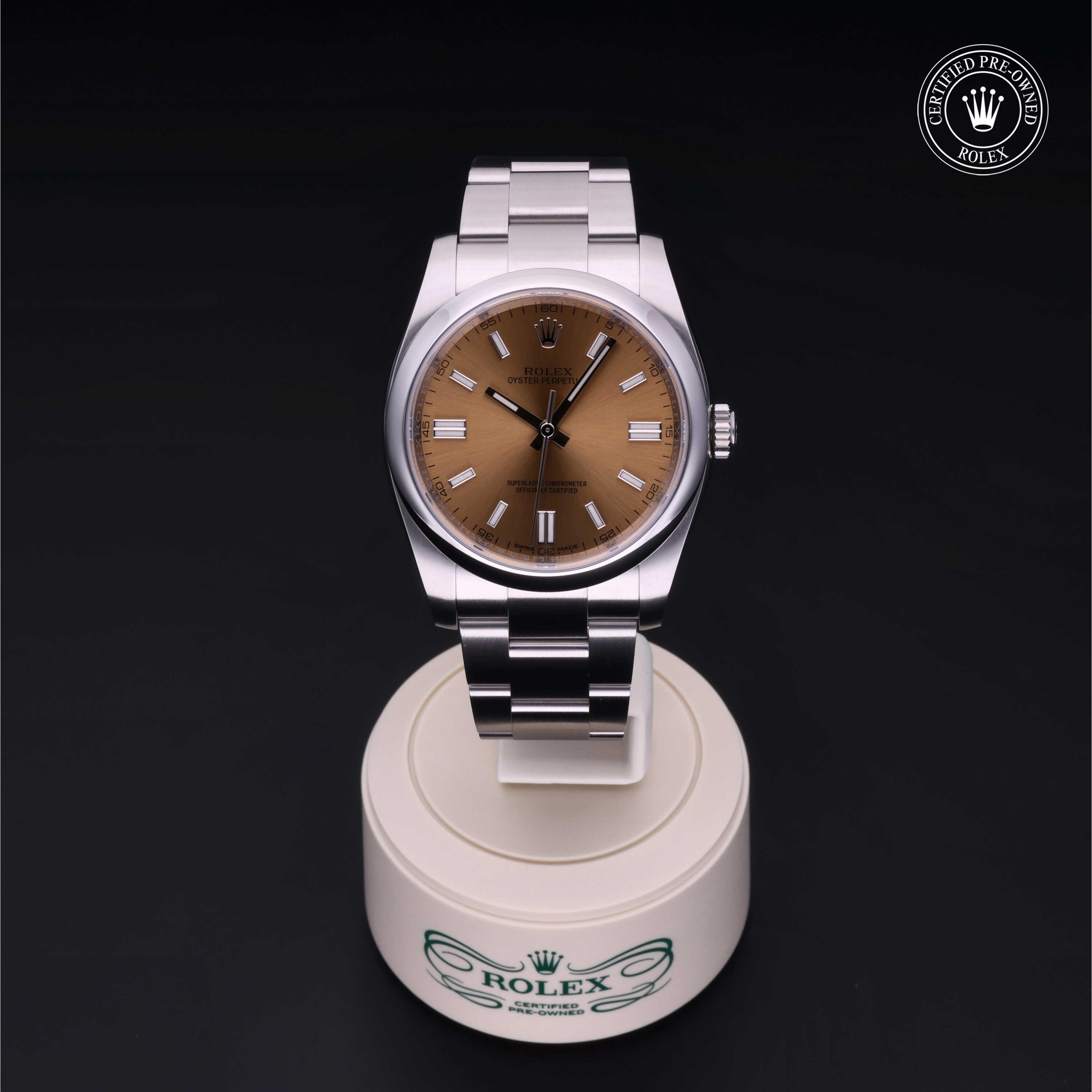 Oyster Perpetual 36 勞力士中古錶認證 2015, 36毫米, 鋼
型號: 116000