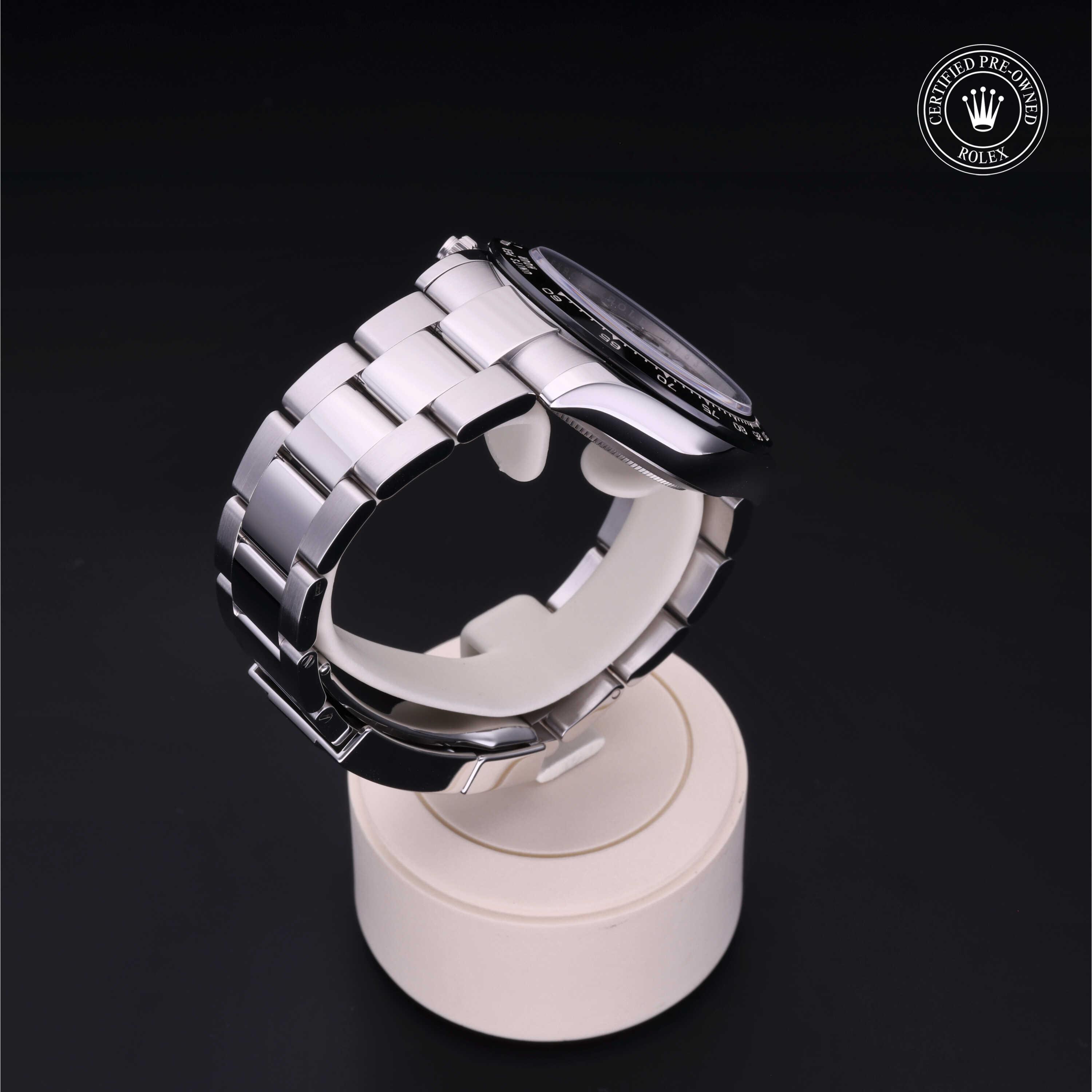 Cosmograph Daytona 勞力士中古錶認證 2019, 40毫米, 鋼
型號: 116500LN