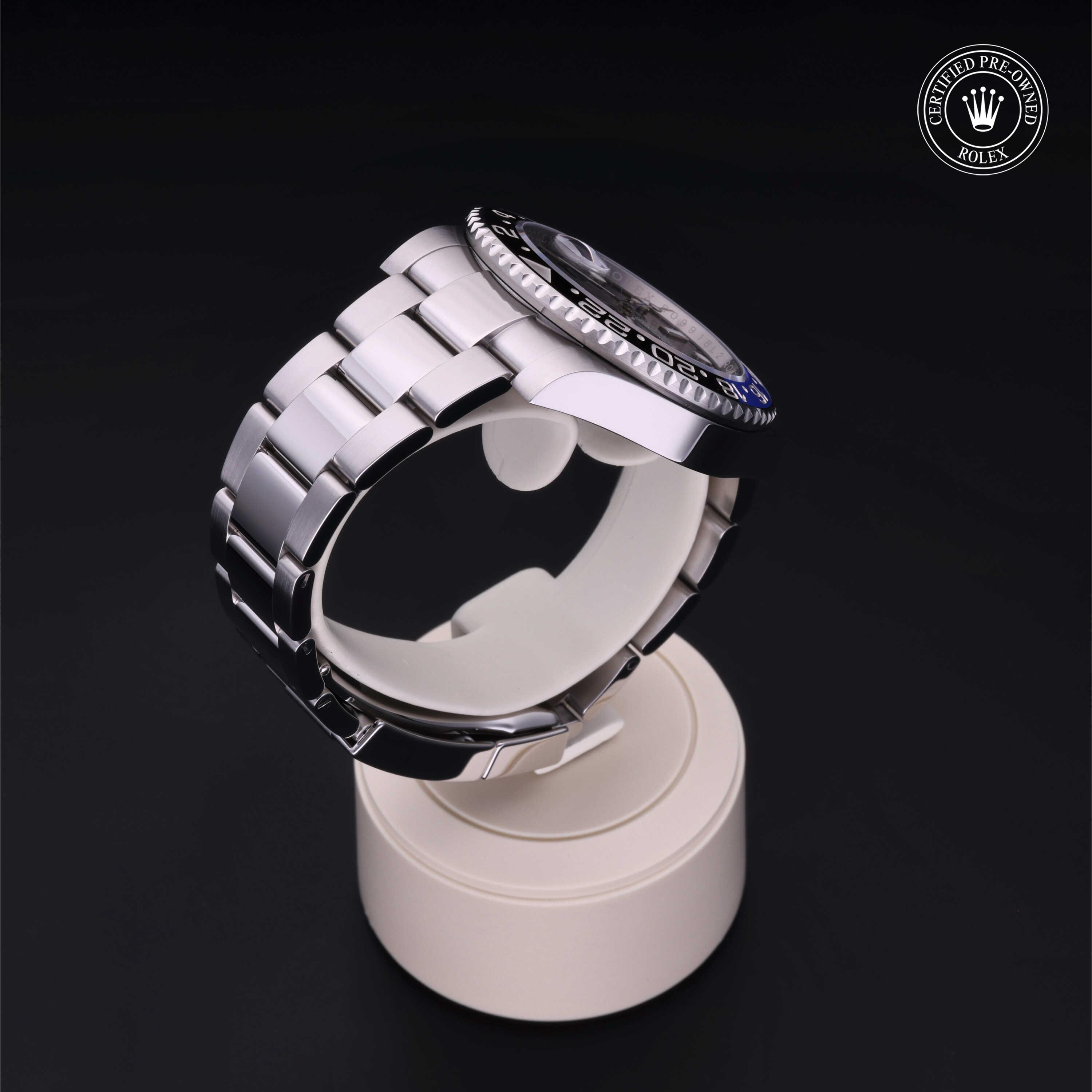 GMT-Master II 勞力士中古錶認證 2018, 40毫米, 鋼
型號: 116710BLNR