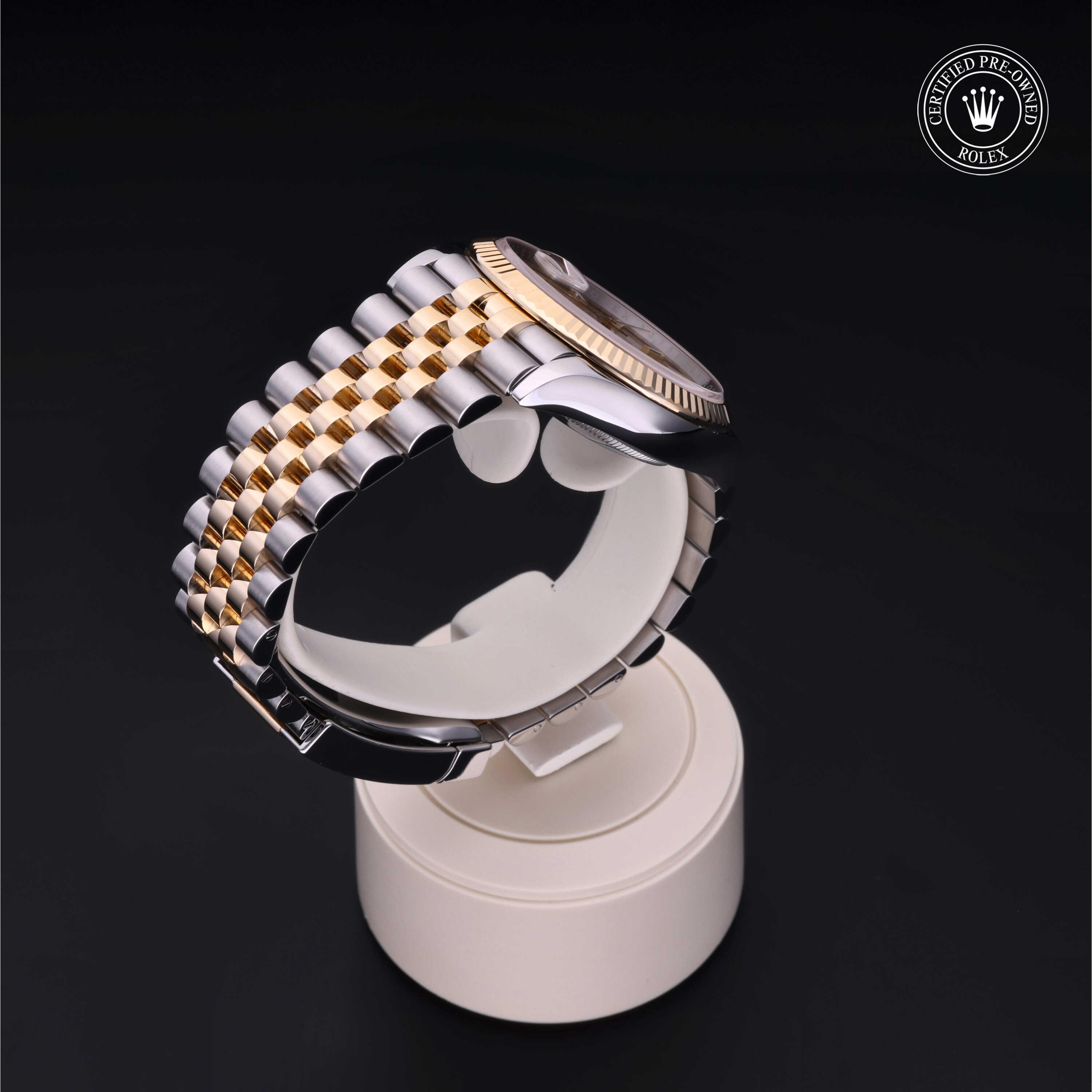 Datejust 36 勞力士中古錶認證 2023, 36毫米, 18K黃金鋼
型號: 126233