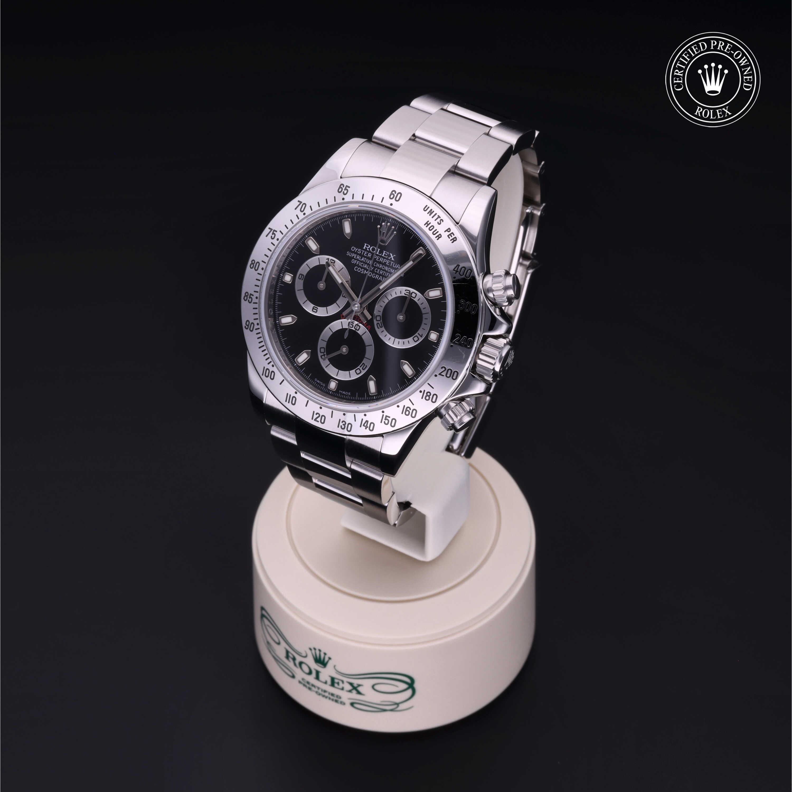Cosmograph Daytona 勞力士中古錶認證 2012, 40毫米, 鋼
型號: 116520