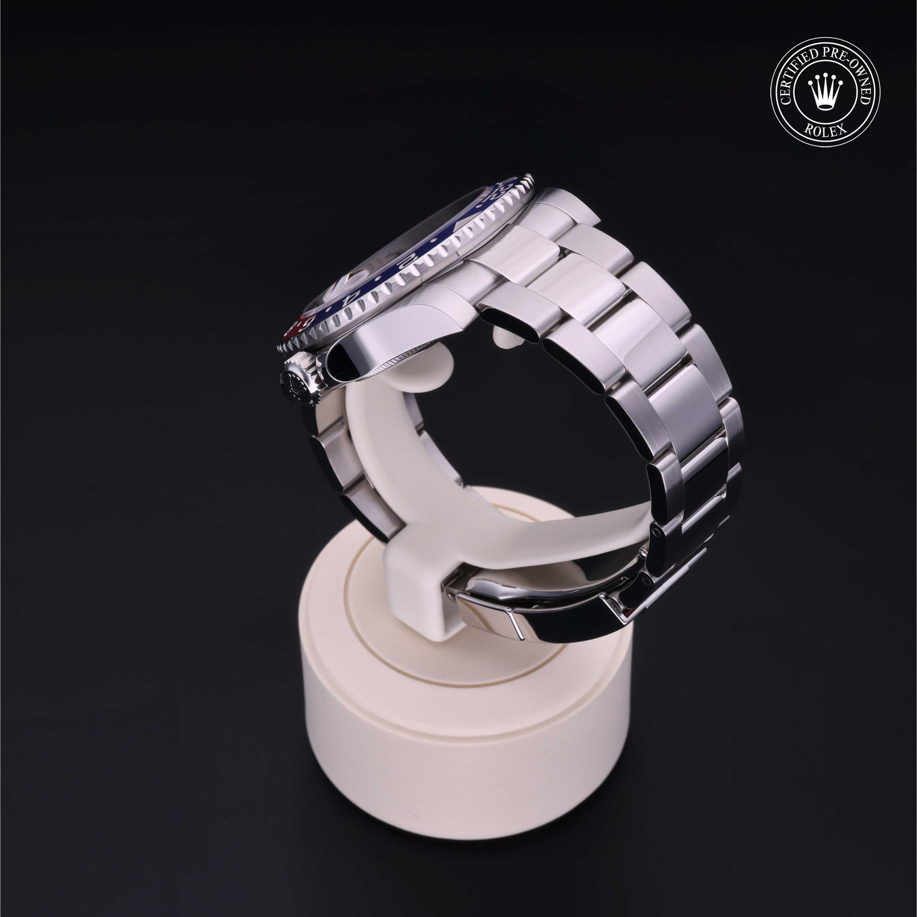 GMT-Master II 勞力士中古錶認證 2022, 40毫米, 鋼
型號: 126710BLRO