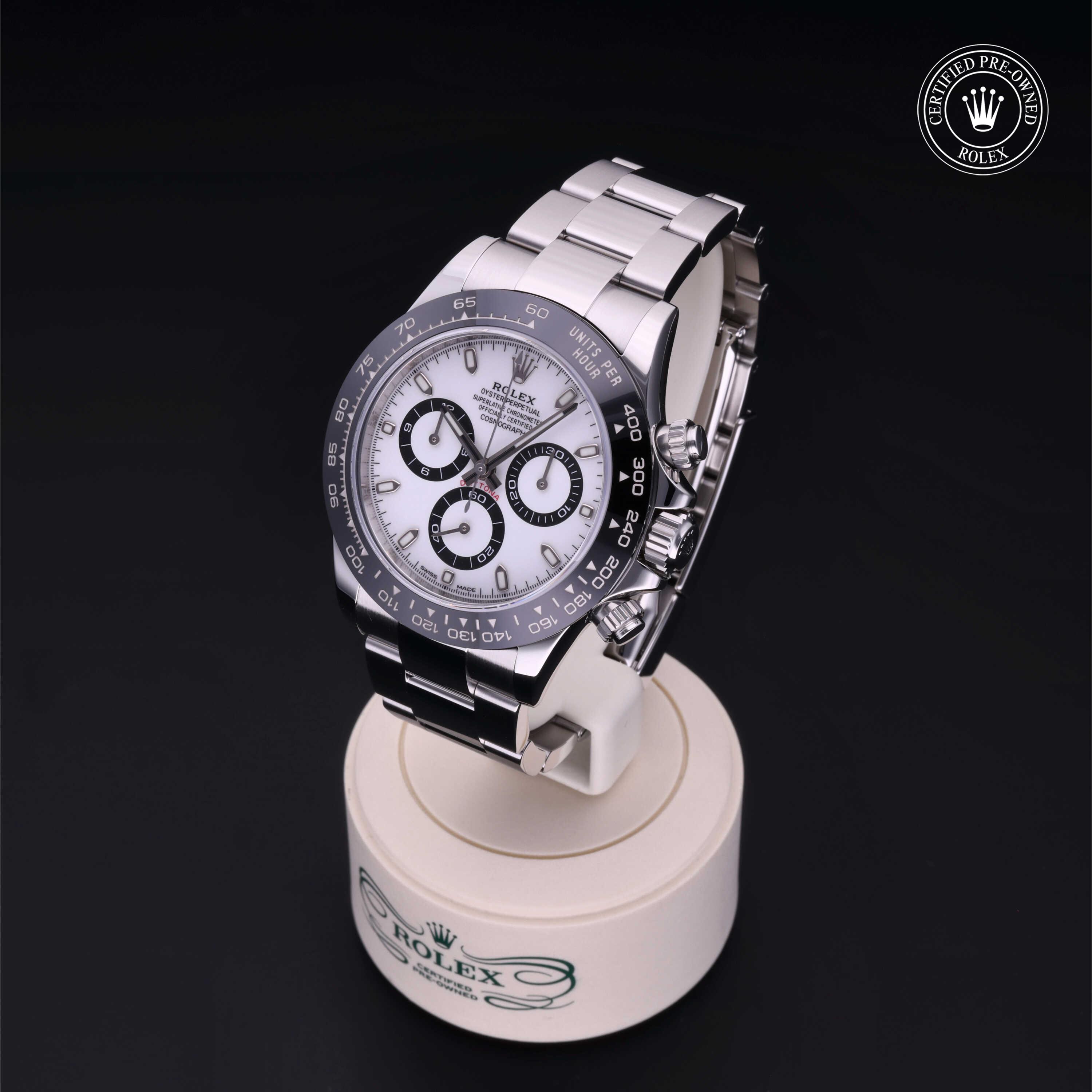 Cosmograph Daytona 勞力士中古錶認證 2019, 40毫米, 鋼
型號: 116500LN